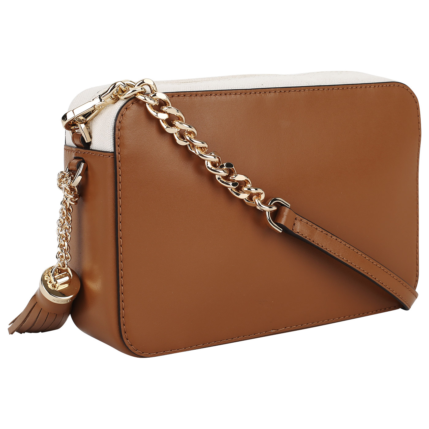 Сумка из текстиля и кожи Michael Kors Crossbodies
