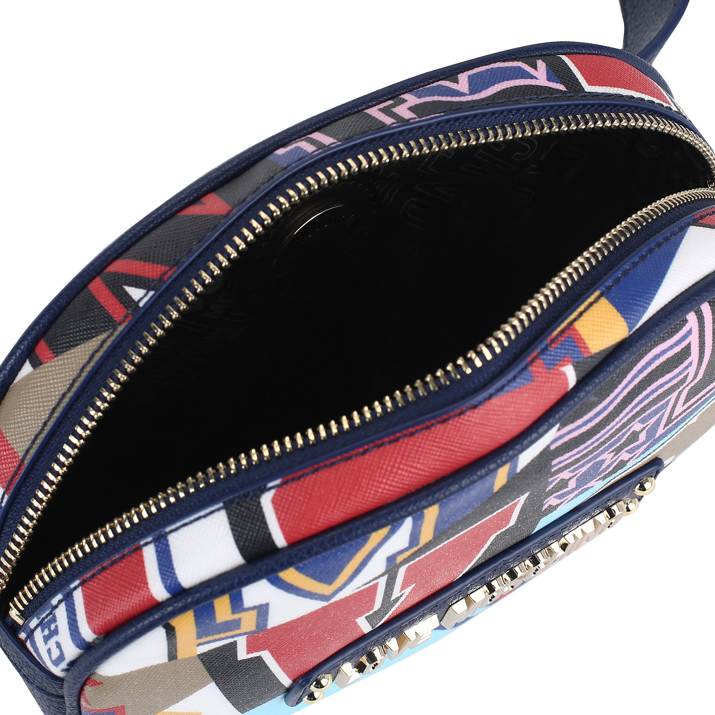 Овальная поясная сумочка Love Moschino Graphic Alphabet