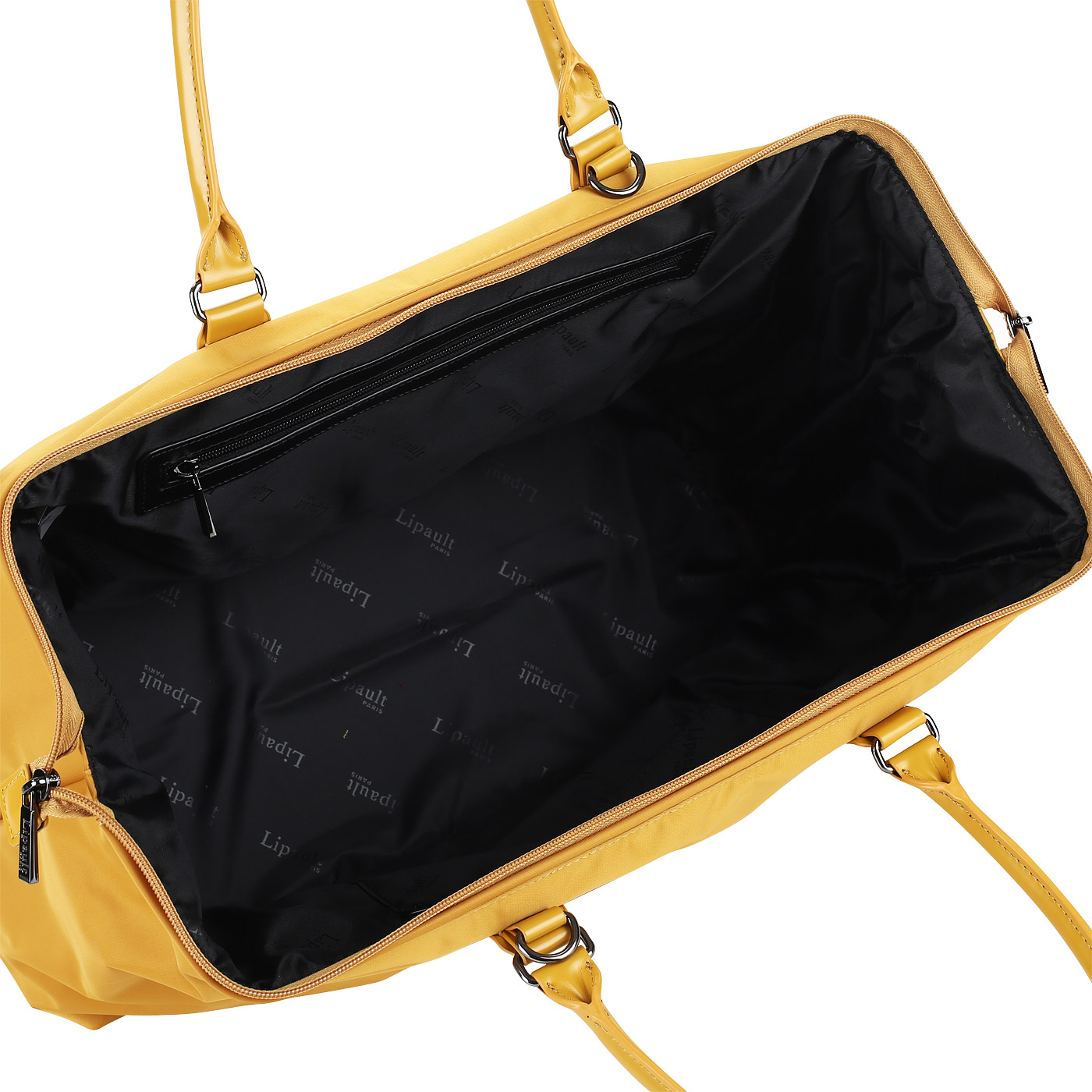 Желтая дорожная сумка Lipault Lady Plume