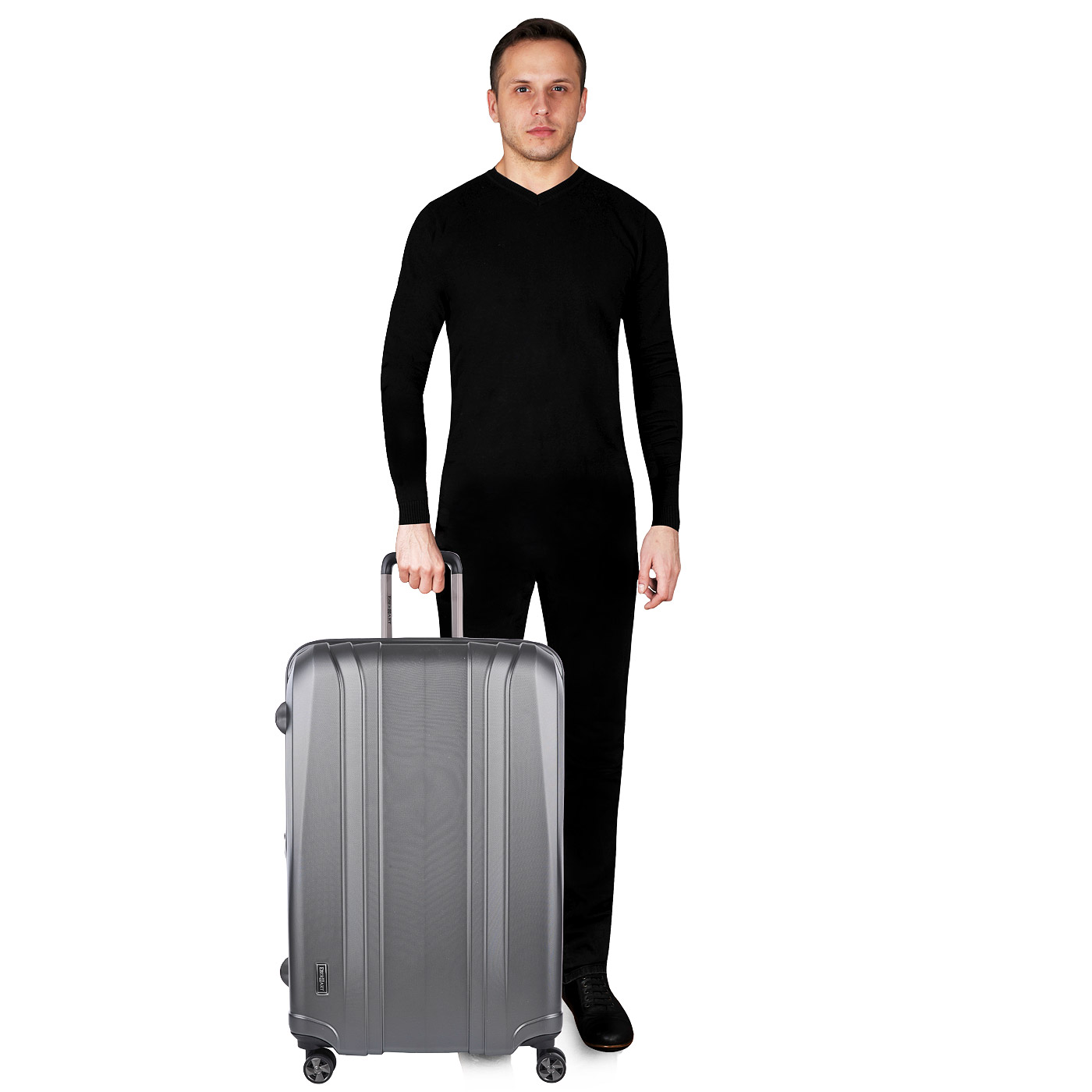 Чемодан большой L из поликарбоната Eberhart Emerald Glow-2