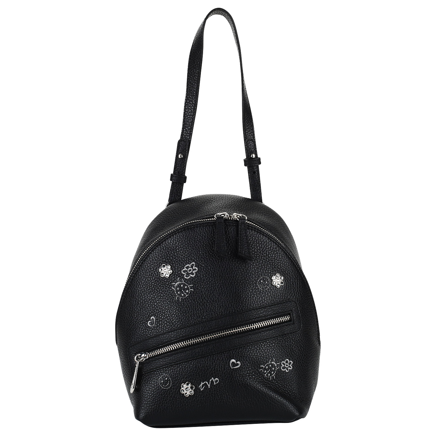 Marina Creazioni Черный женский рюкзак