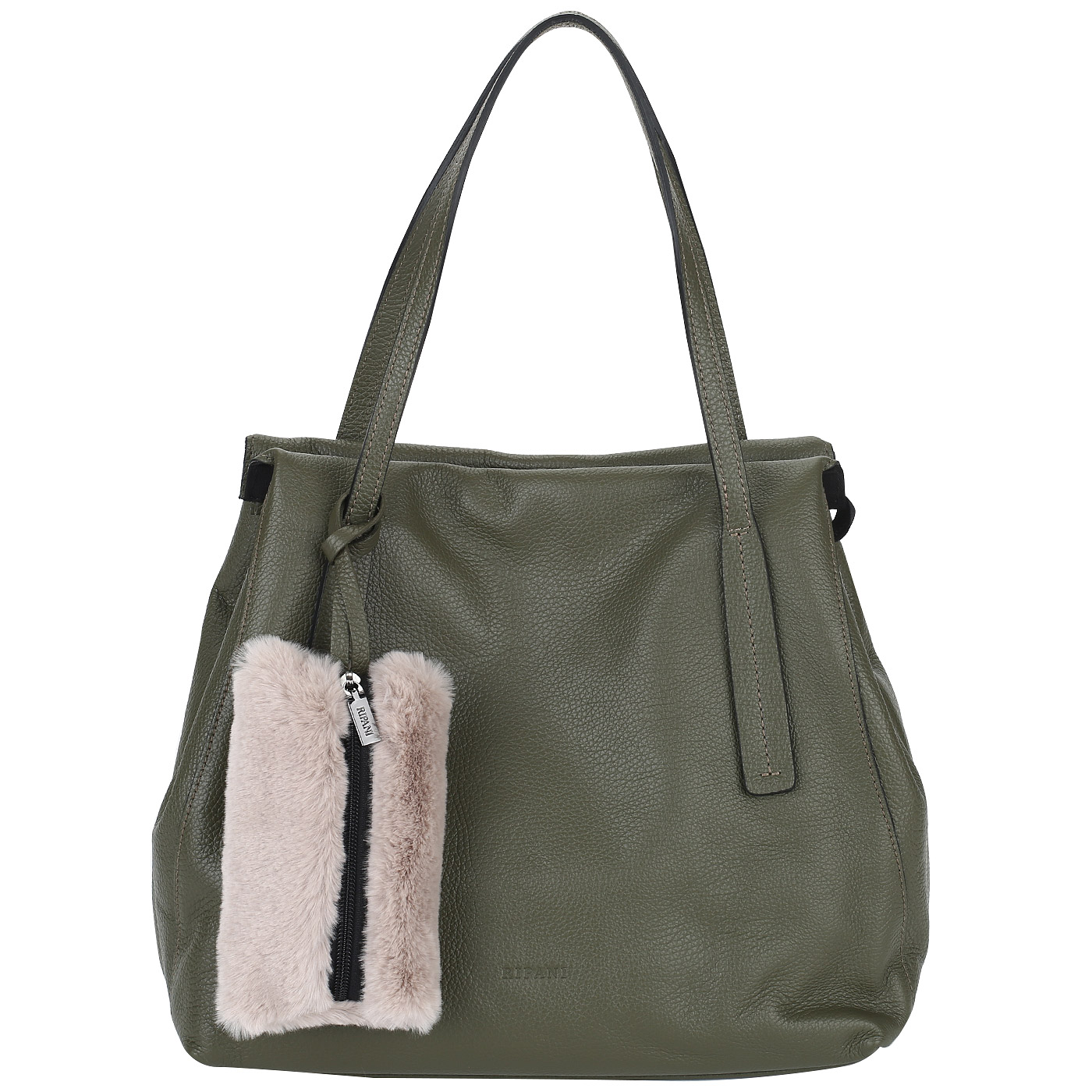 Ripani Вместительная сумка из мягкой кожи
