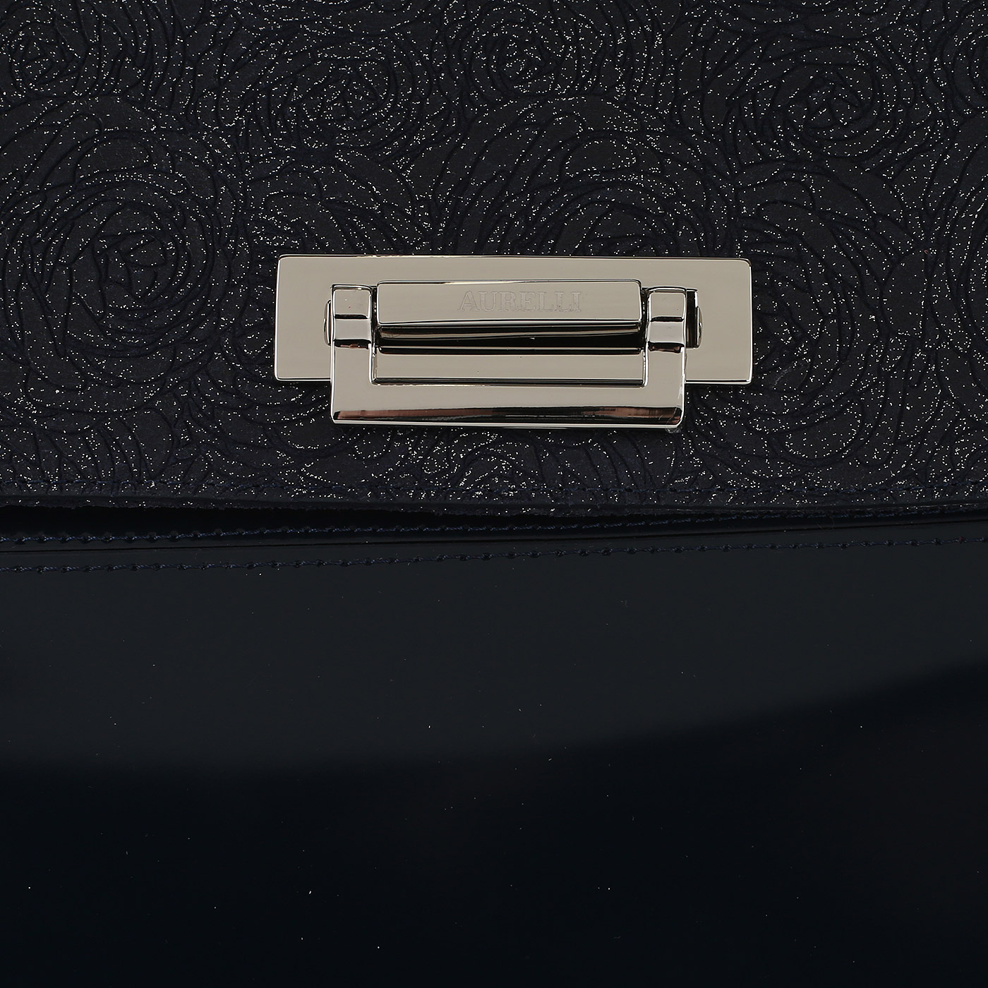 Сумка из комбинированной кожи Aurelli 