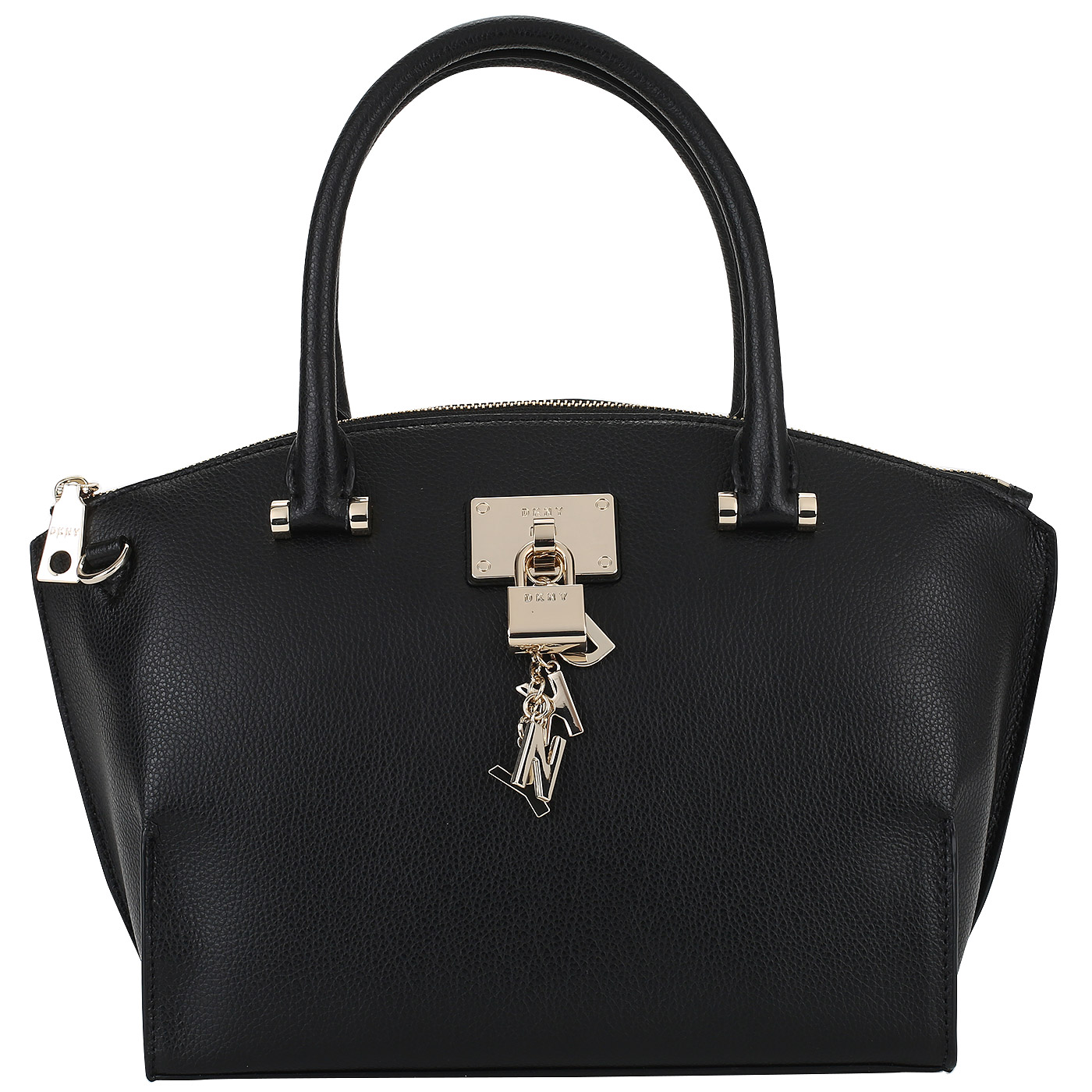 DKNY Кожаная сумка на молнии