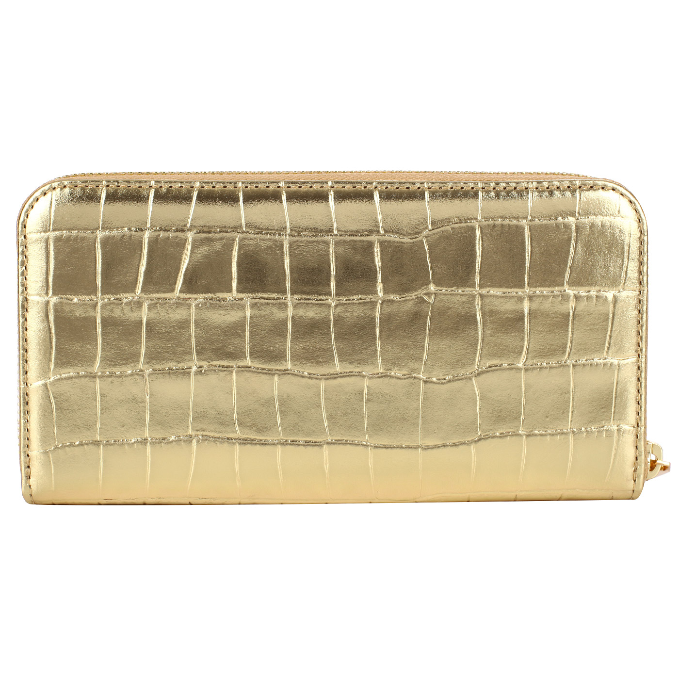 Кожаное портмоне Coccinelle Metallic Croco