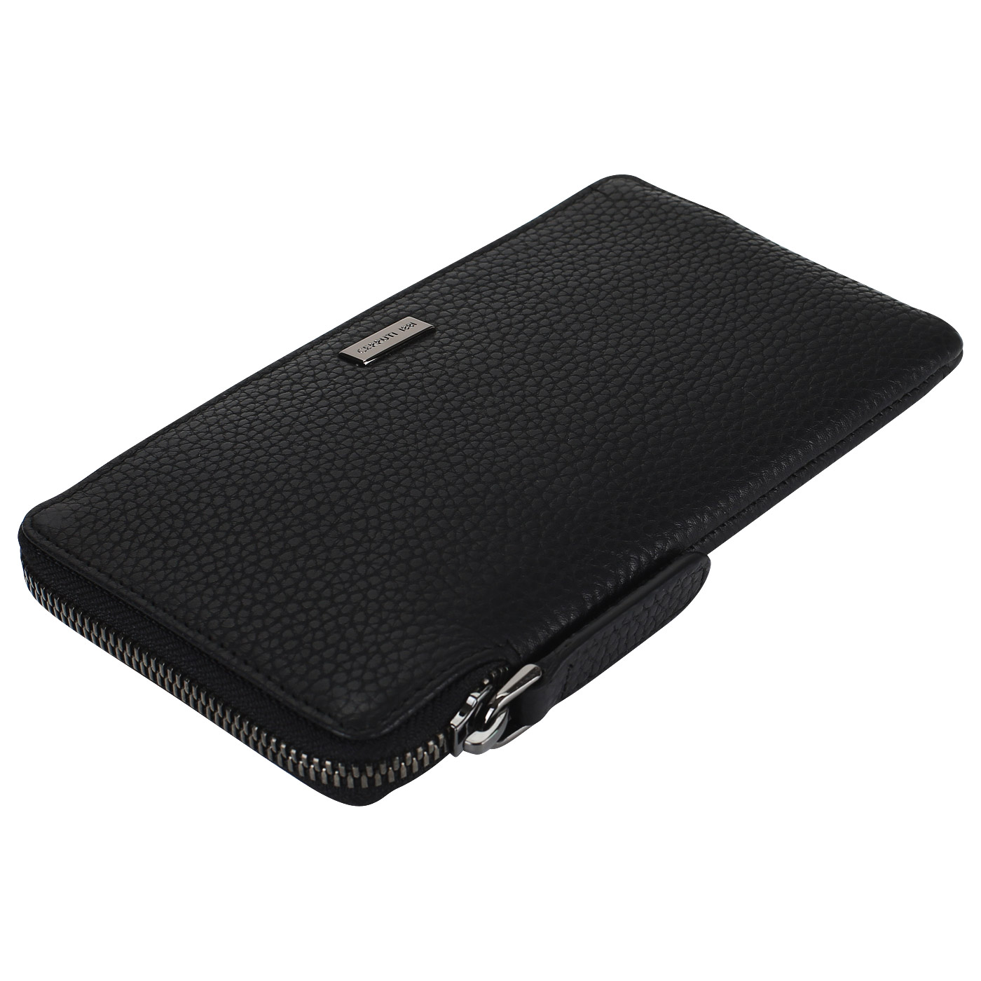 Черное кожаное портмоне Cerruti 1881 Allen