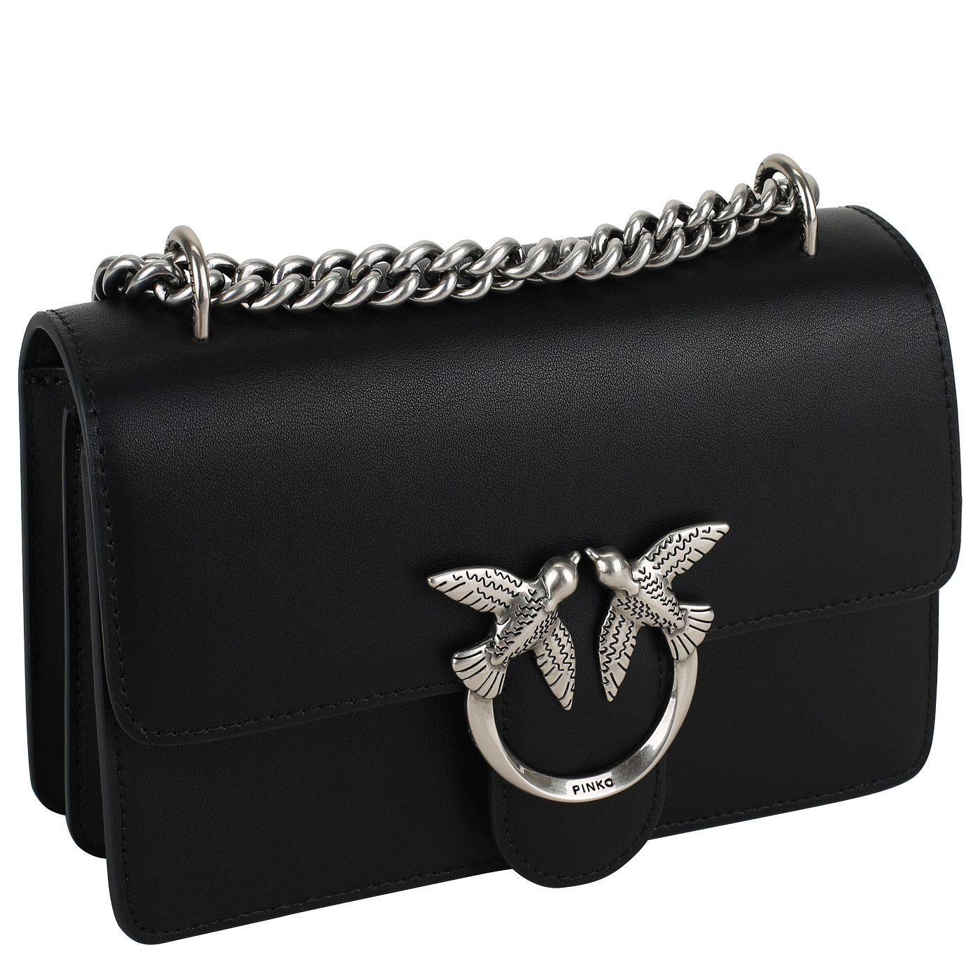 Сумка через плечо с цепочкой Pinko Love One