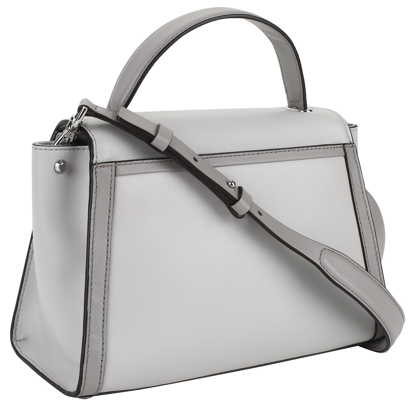 Сумка из кожи с откидным клапаном Michael Kors M Group