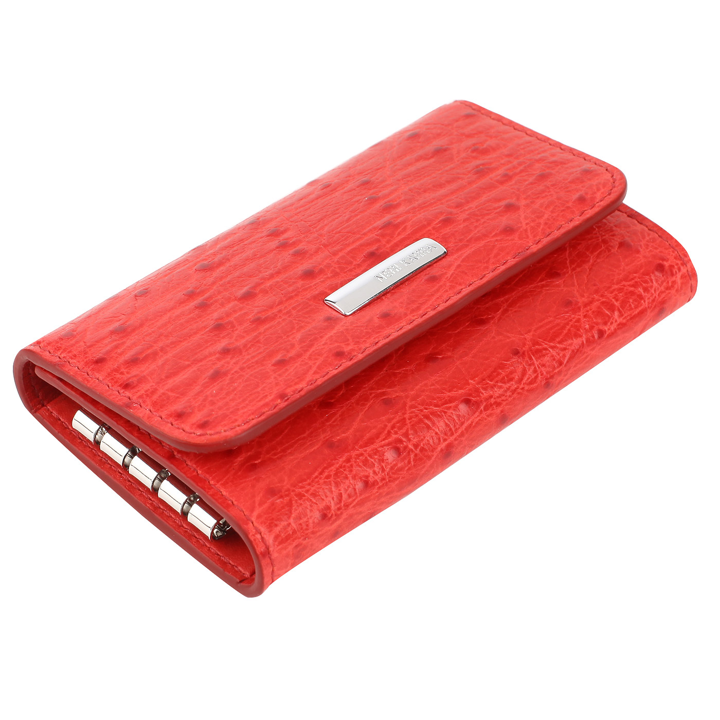 Красная ключница на кнопках Neri Karra 