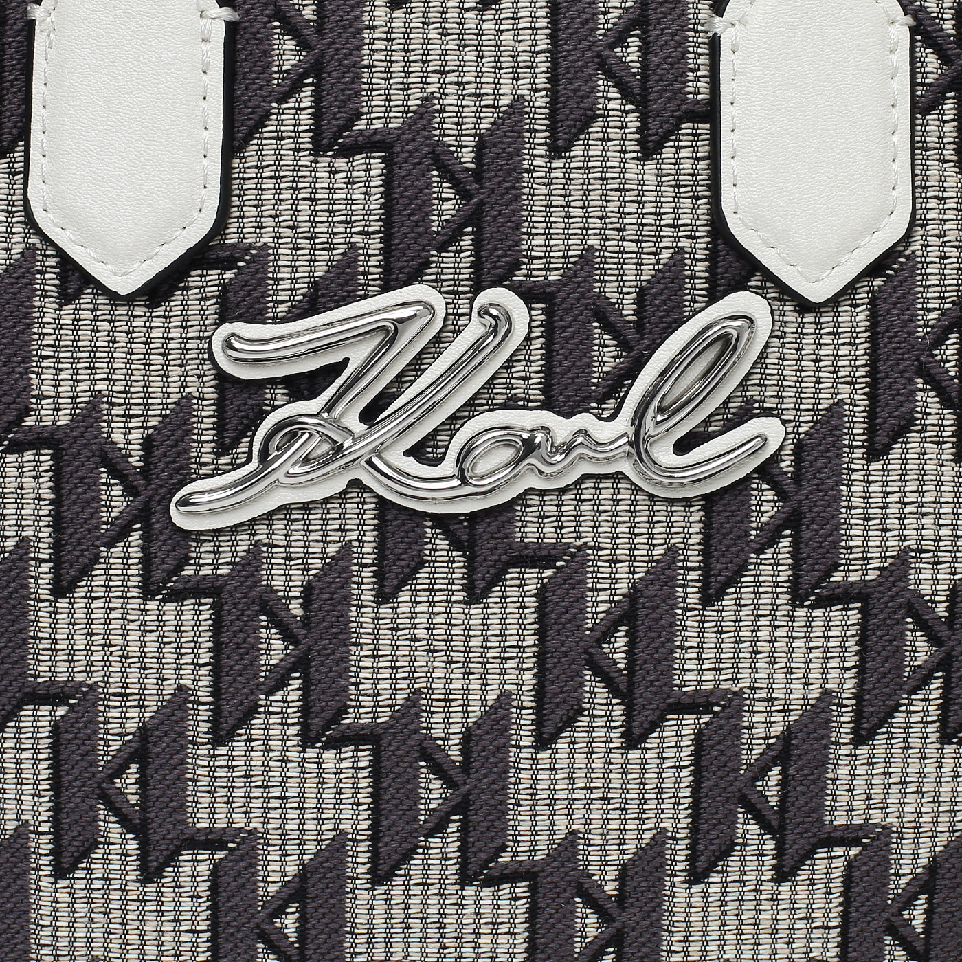 Сумка с двумя ручками Karl Lagerfeld Signature