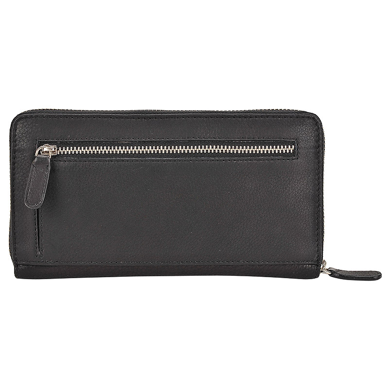 Портмоне, кожа, черное Bodenschatz Polo