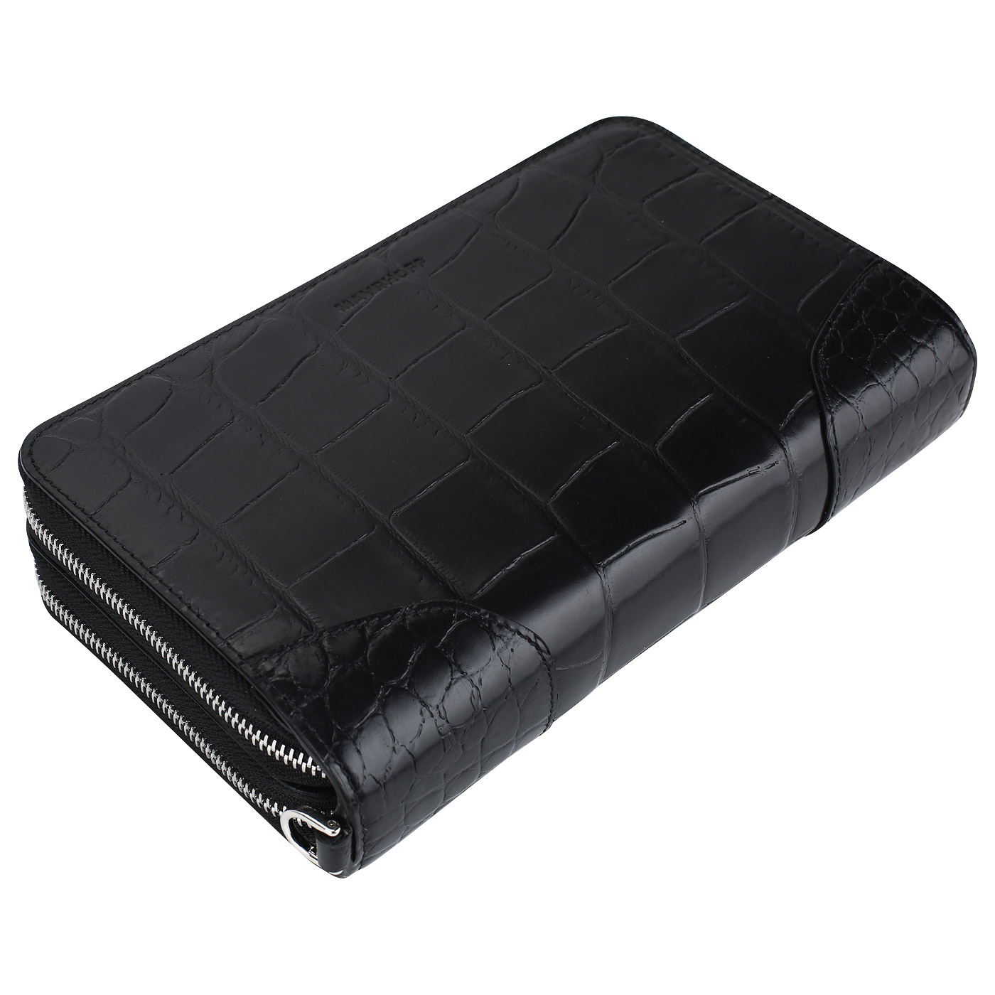 Сумка-визитка с отделкой под крокодиловую кожу Mayrhoff Baden