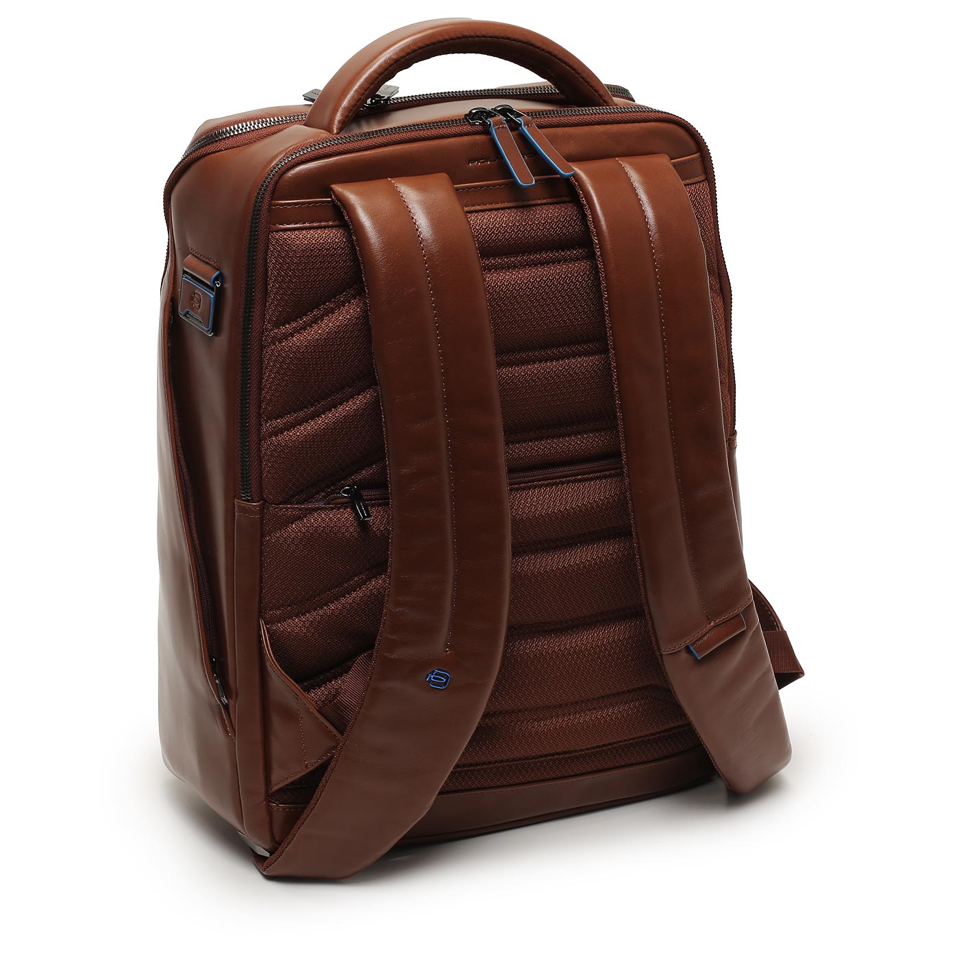 Кожаный рюкзак Piquadro Blue square