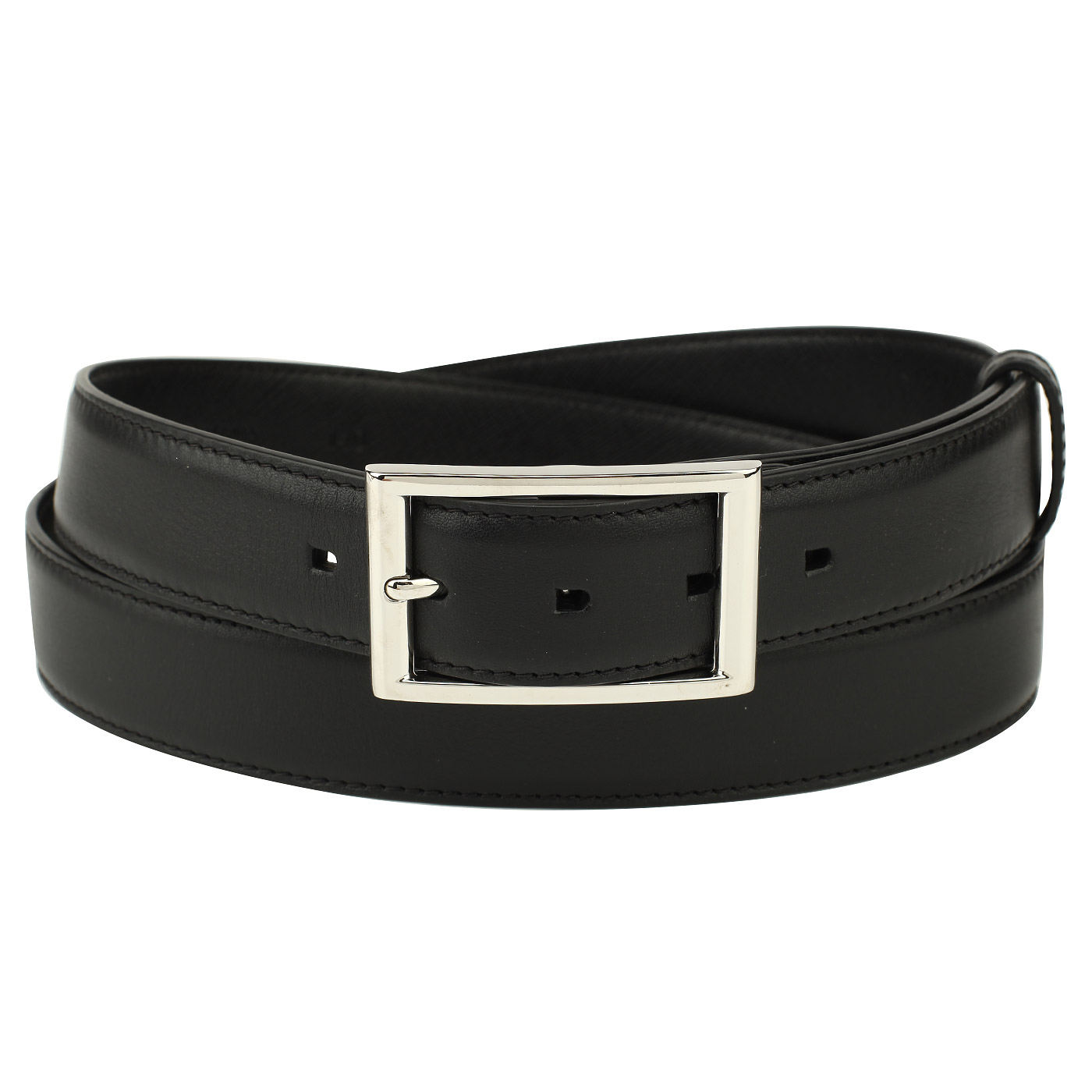 Neri Karra Черный ремень с открытой пряжкой