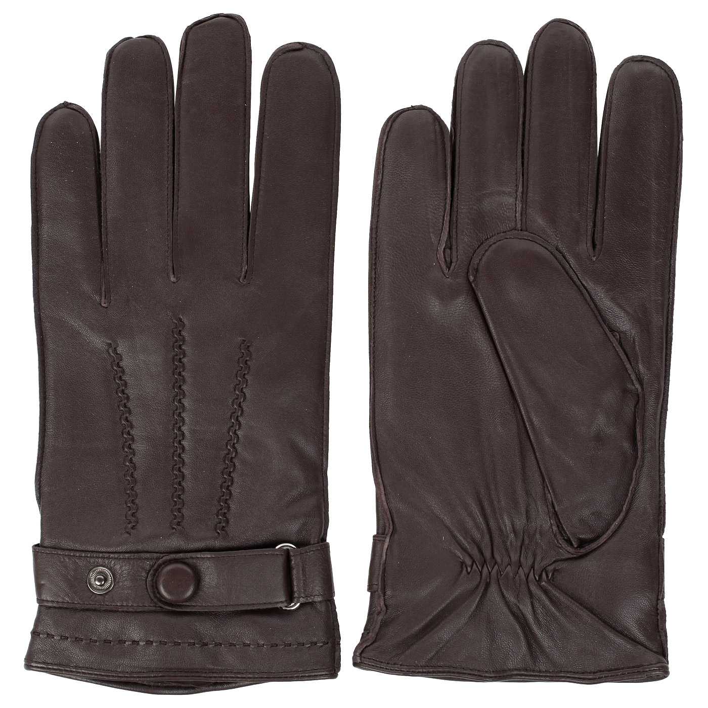 Мужские кожаные перчатки Stevens 