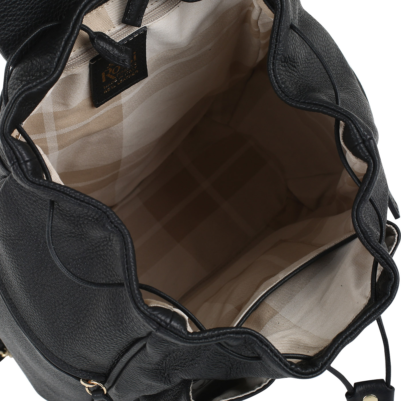 Рюкзак из мягкой кожи Bruno Rossi 