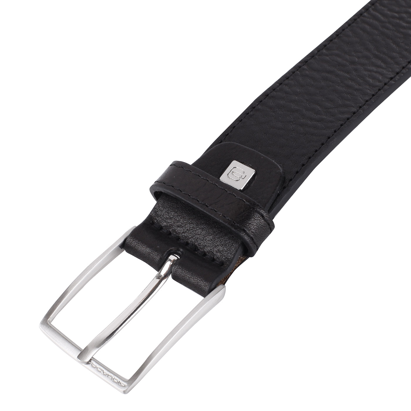 Черный кожаный ремень Piquadro Cinture