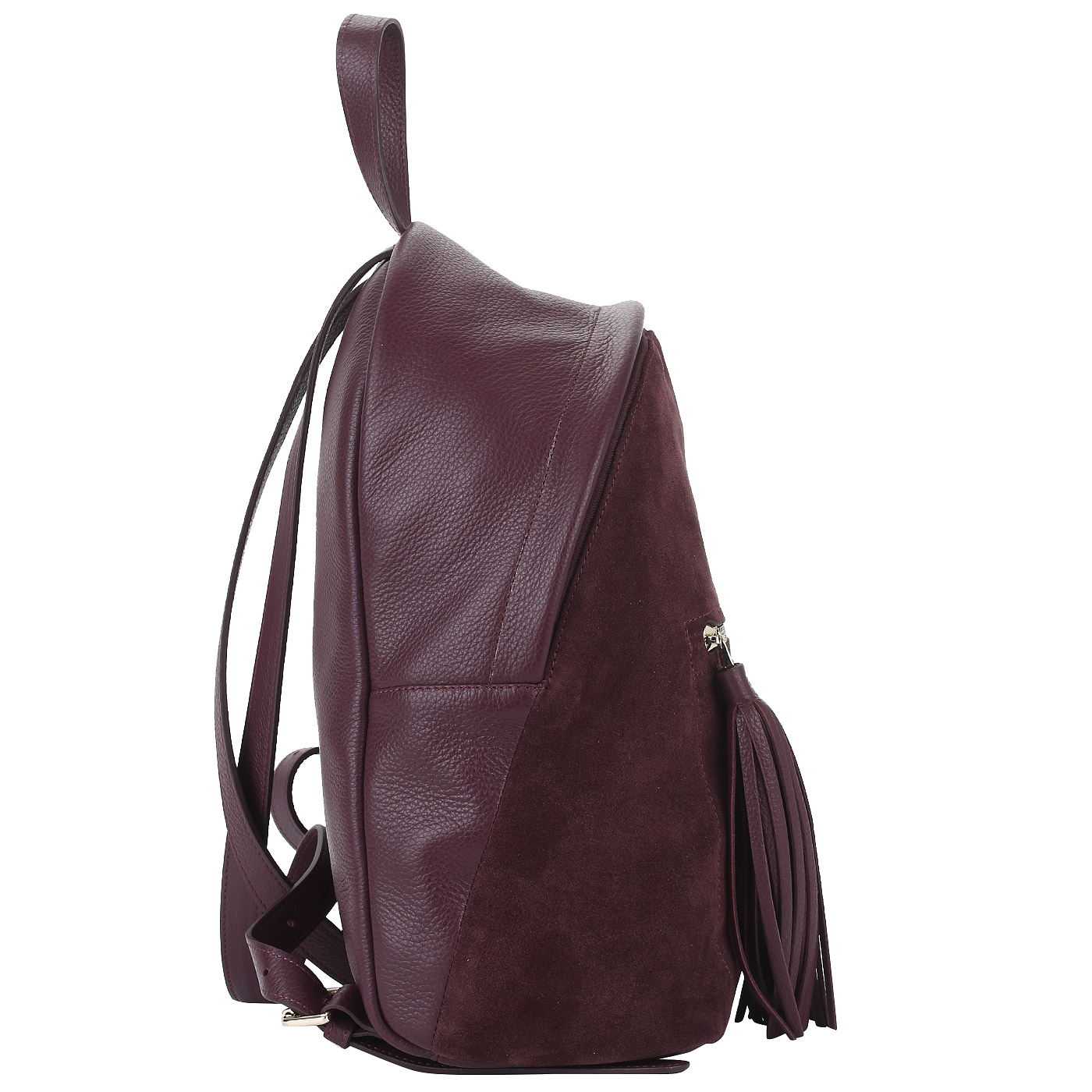 Рюкзак из кожи и замши Aurelli 