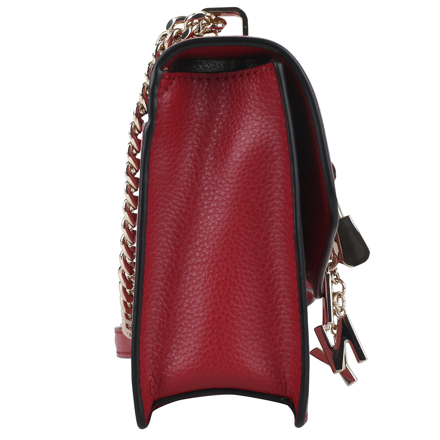 Сумочка из красной кожи DKNY Elissa