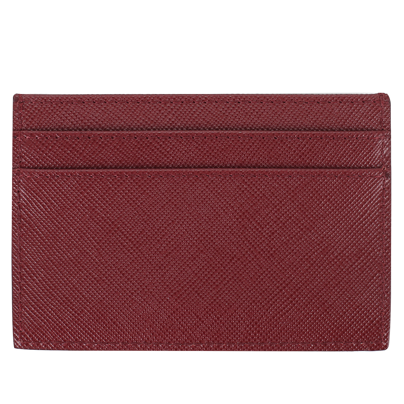 Бордовая визитница Neri Karra 