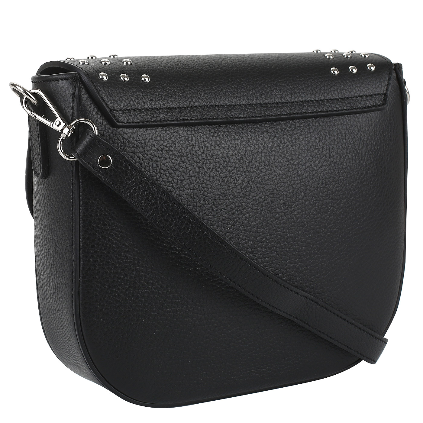 Кожаная сумка с клепками Piumelli Kylie