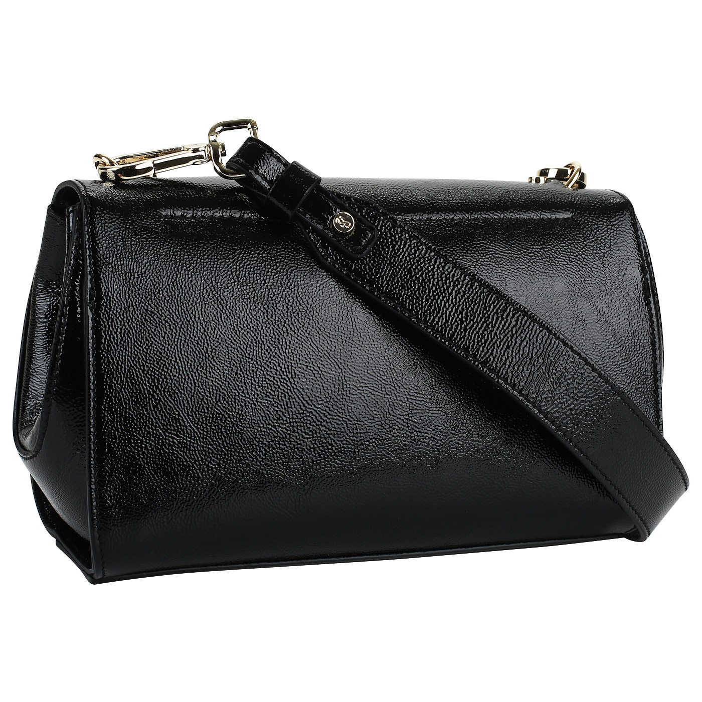 Кожаная сумочка с декором Carlo Salvatelli Naplak