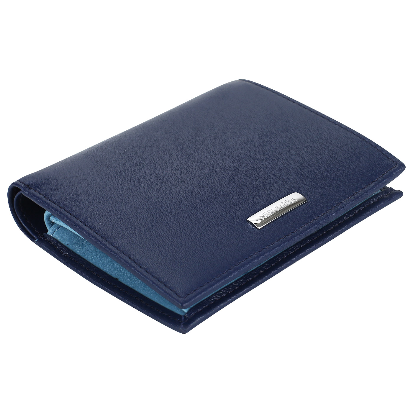 Складной кошелек на кнопке Neri Karra 