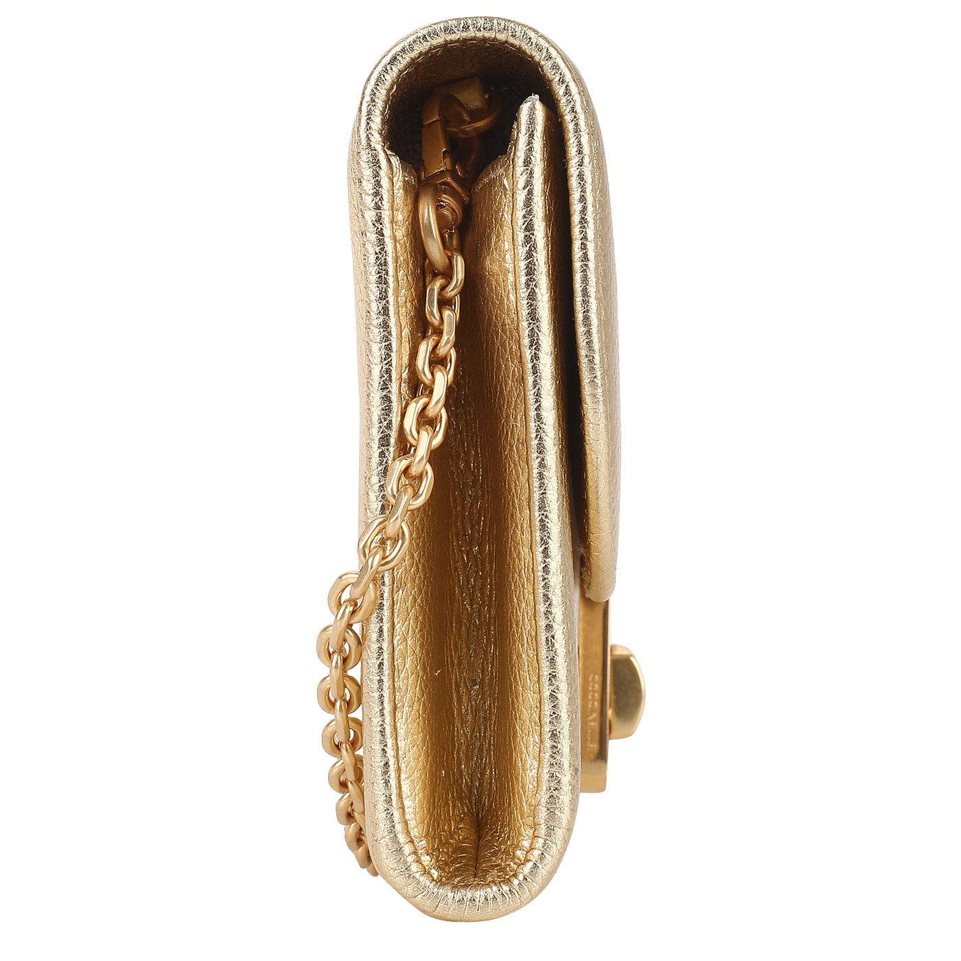 Золотистая сумочка Coccinelle Zaniah