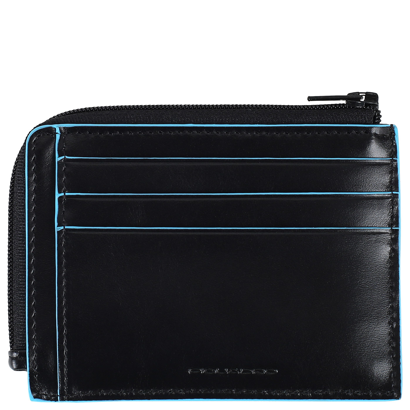 Кожаная визитница Piquadro Blue square