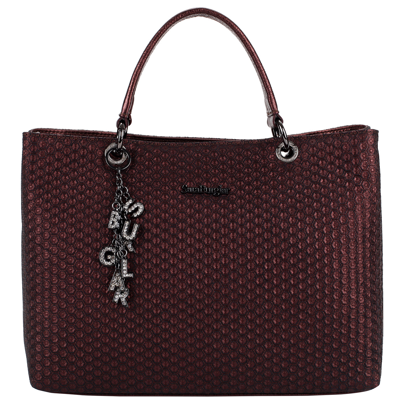 Sara Burglar Кожаная сумка на молнии