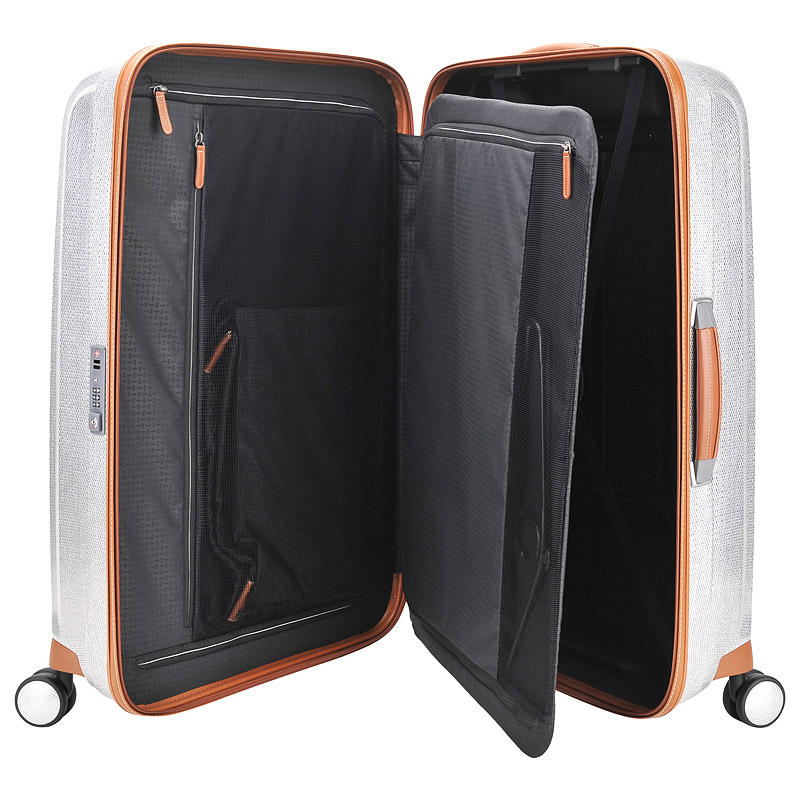 Чемодан большой L из материала Curv Samsonite Lite-Cube Dlx