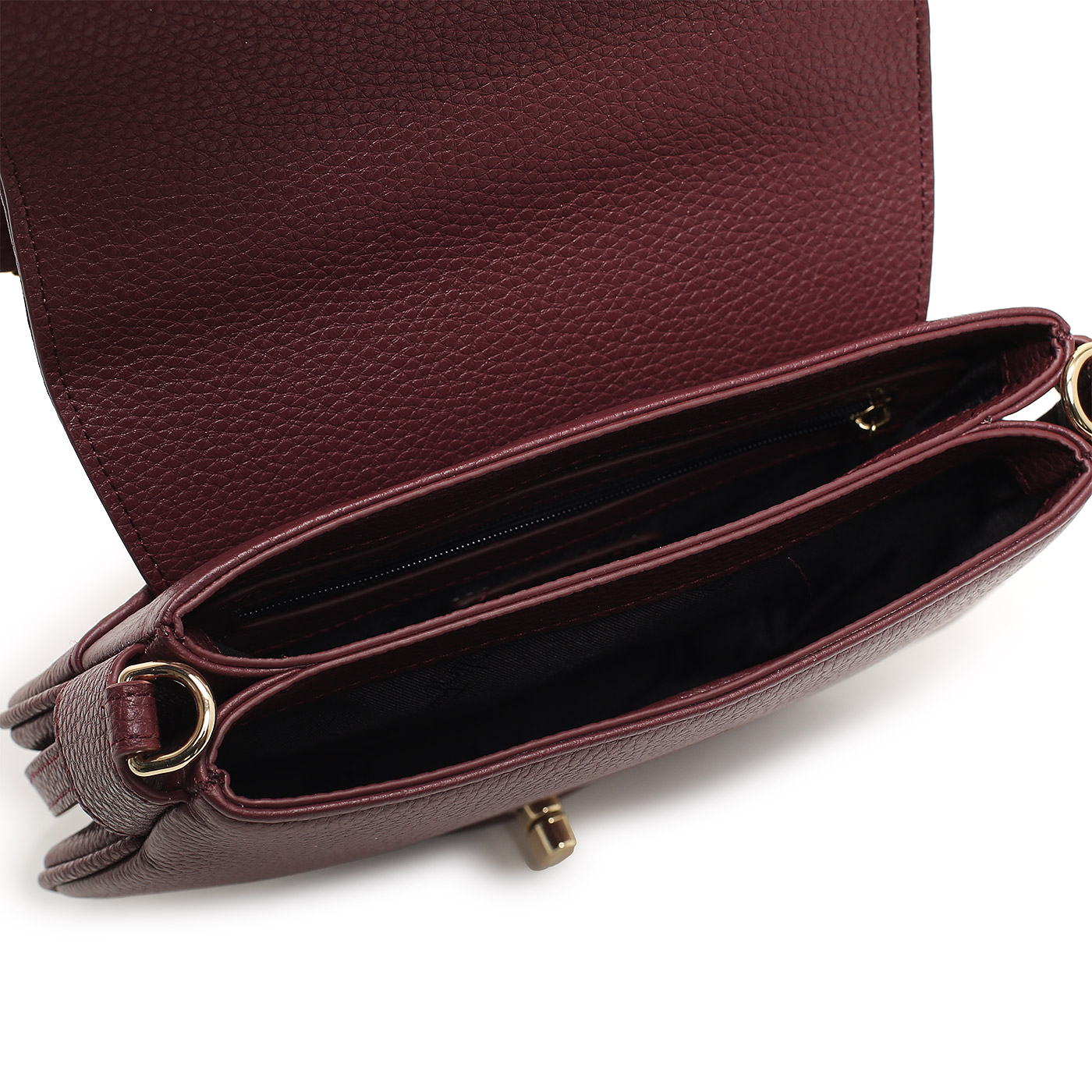 Кожаная сумка Braccialini Michelle