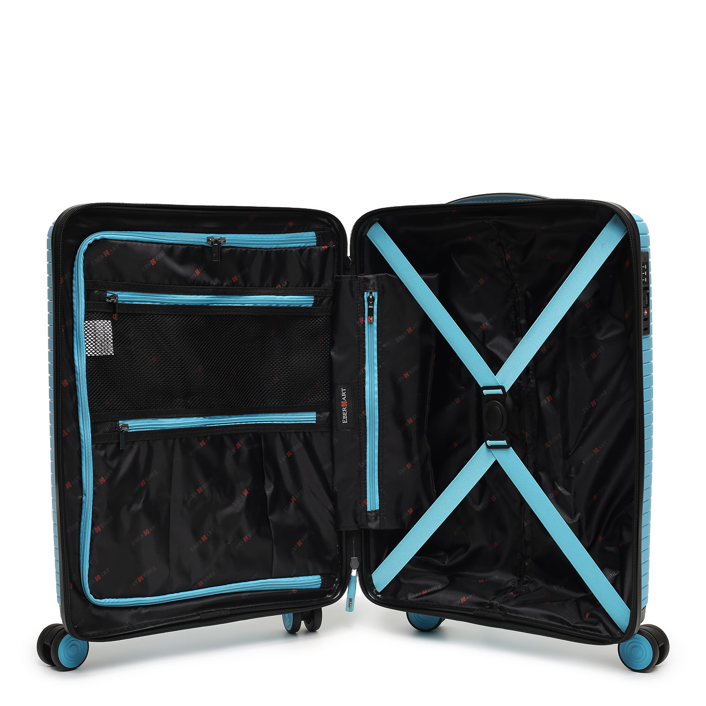 Чемодан маленький S из полипропилена Eberhart Eagle