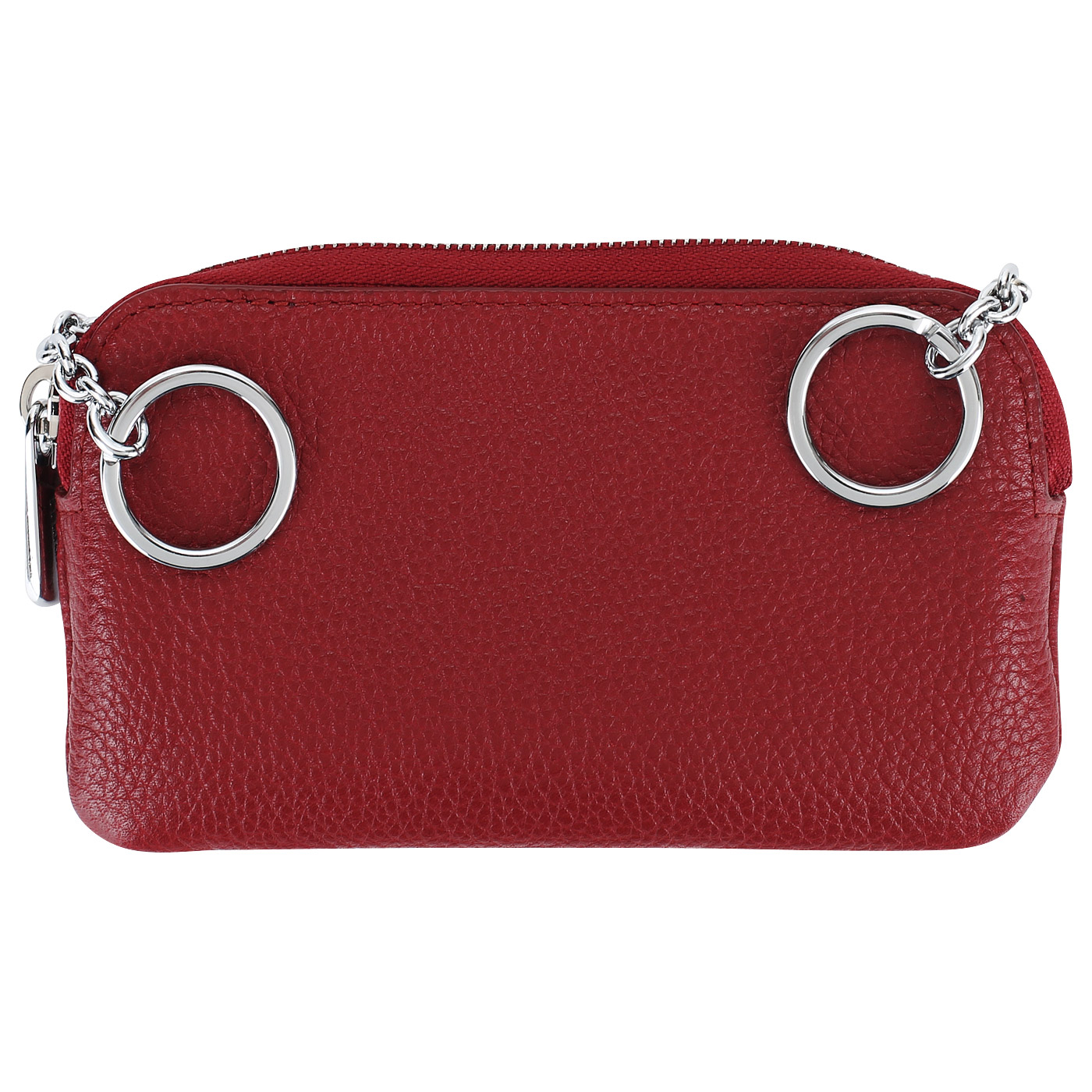 Кожаная ключница на молнии Aurelli Felicie