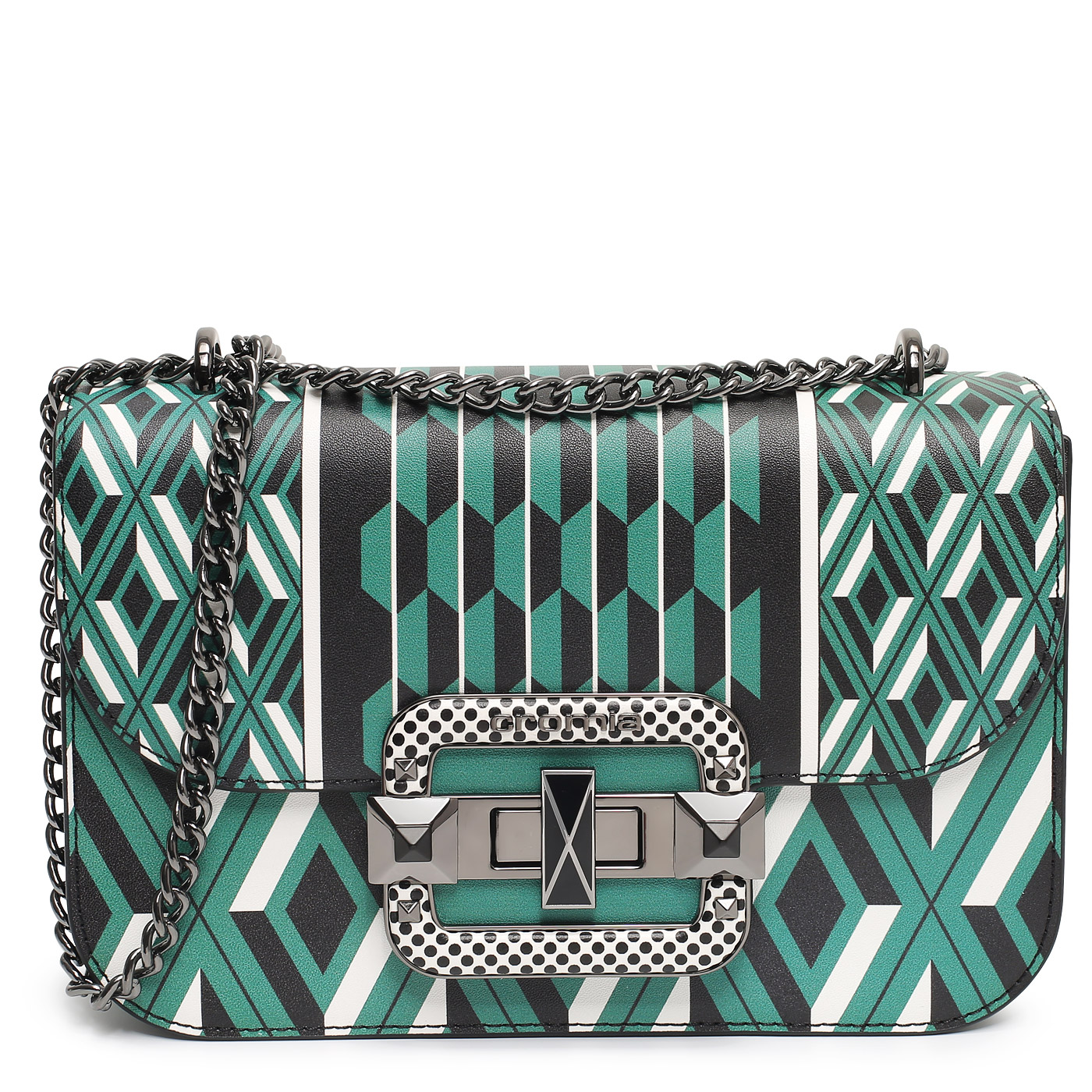 Cromia Сумка через плечо с цепочкой