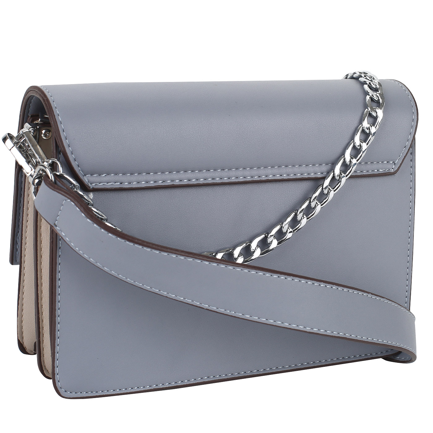 Сумочка из гладкой экокожи Dispacci 