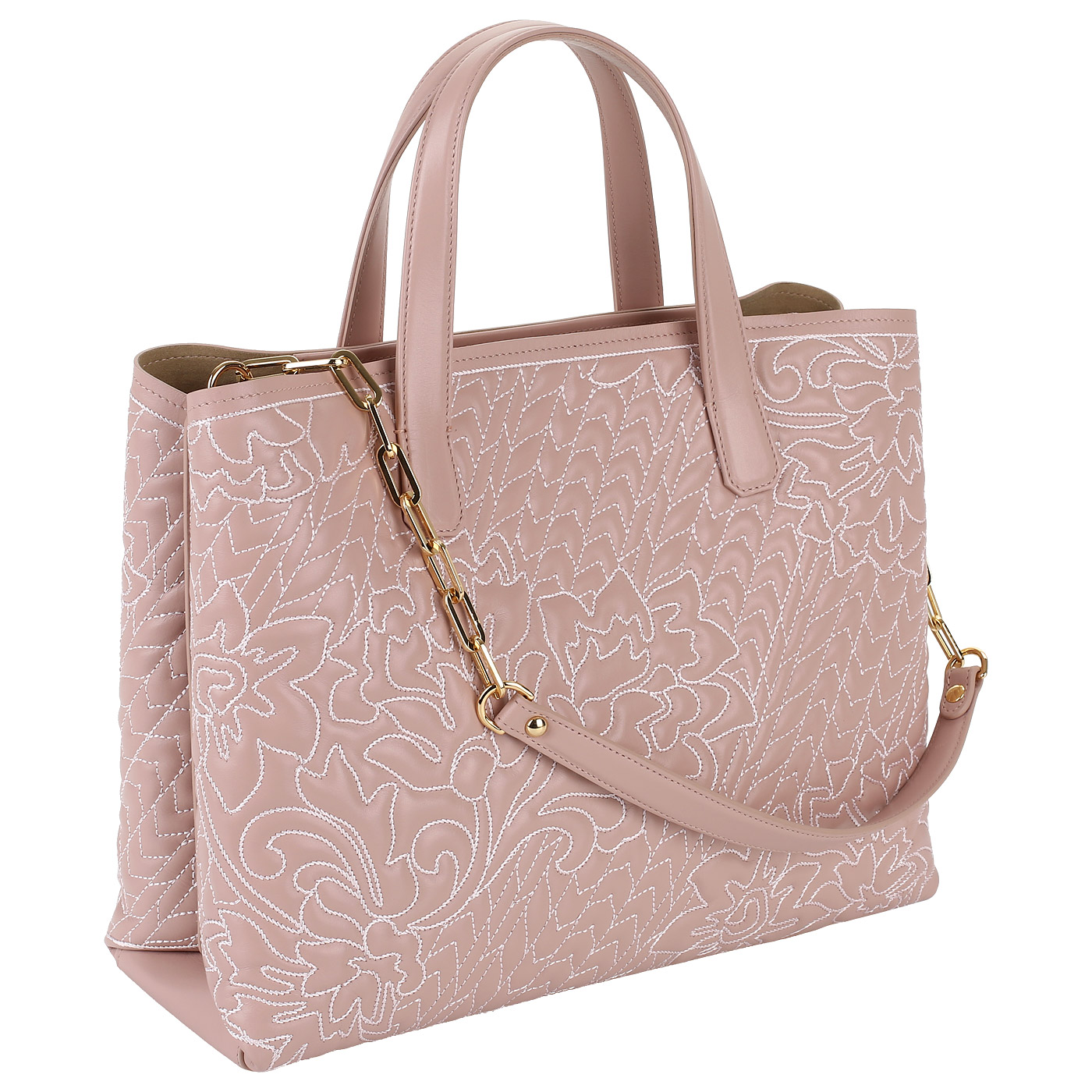 Сумка из стеганой кожи Valentino Orlandi Rachele