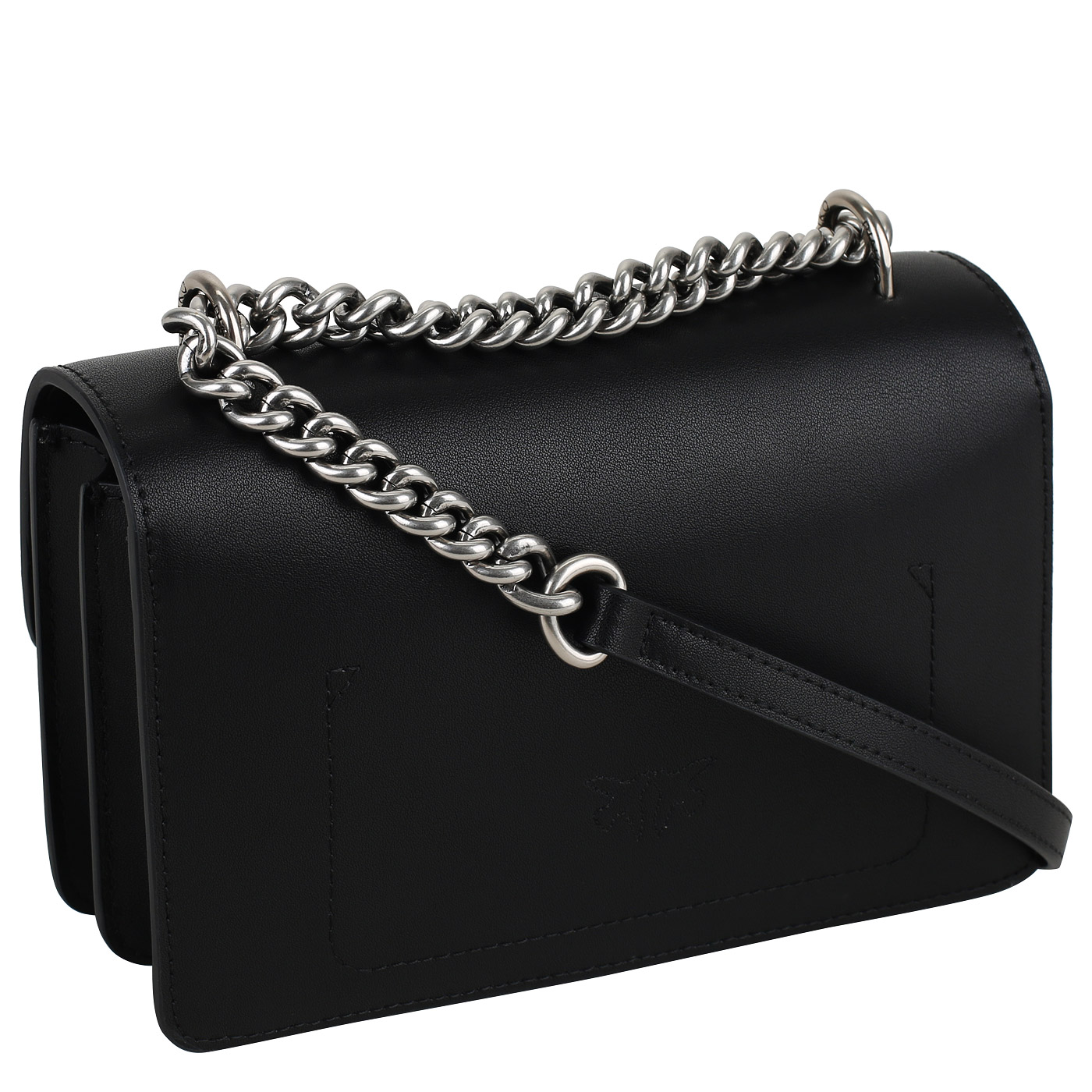 Сумка через плечо с цепочкой Pinko Love One