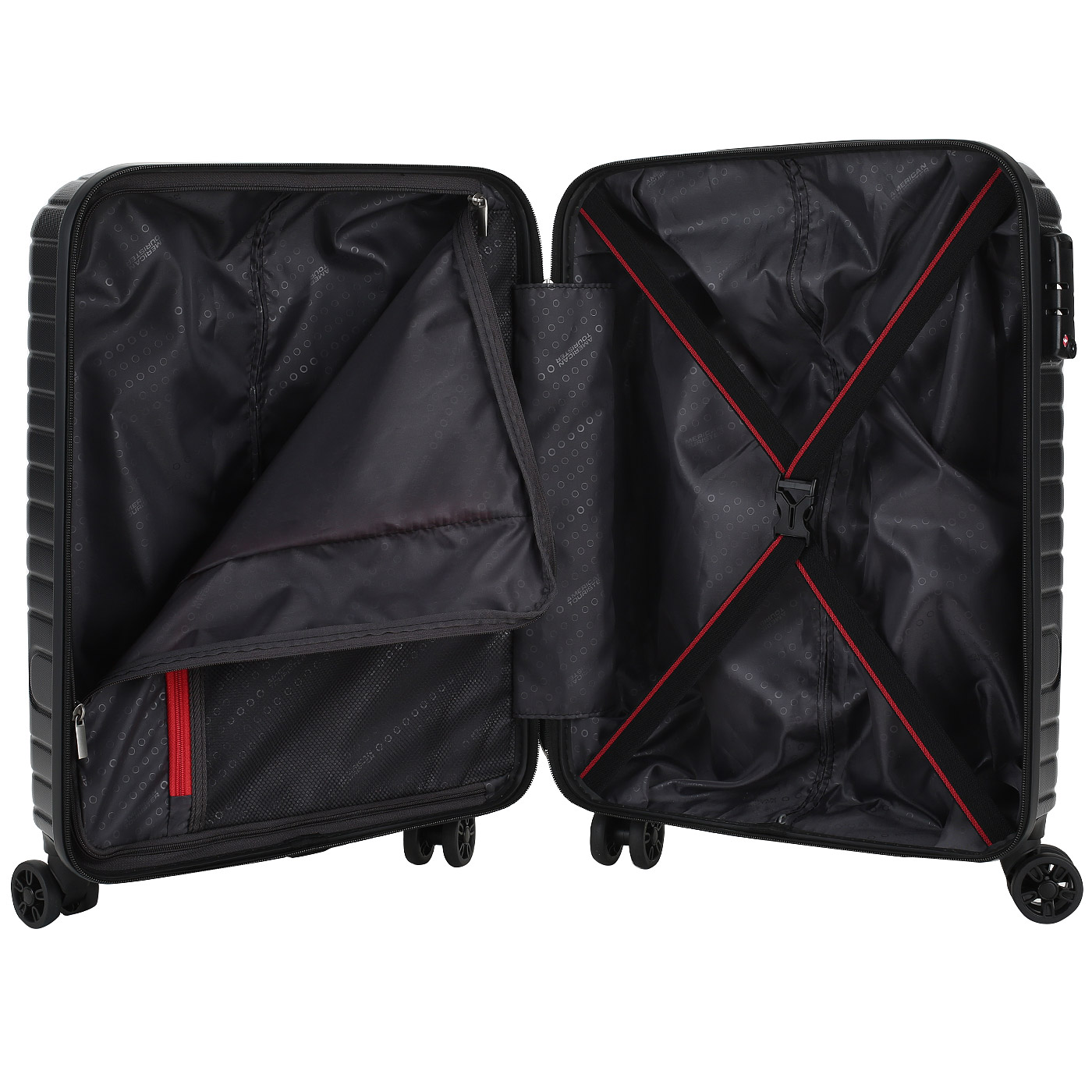 Чемодан для ручной клади из поликарбоната с кодовым замком American Tourister Mighty Maze