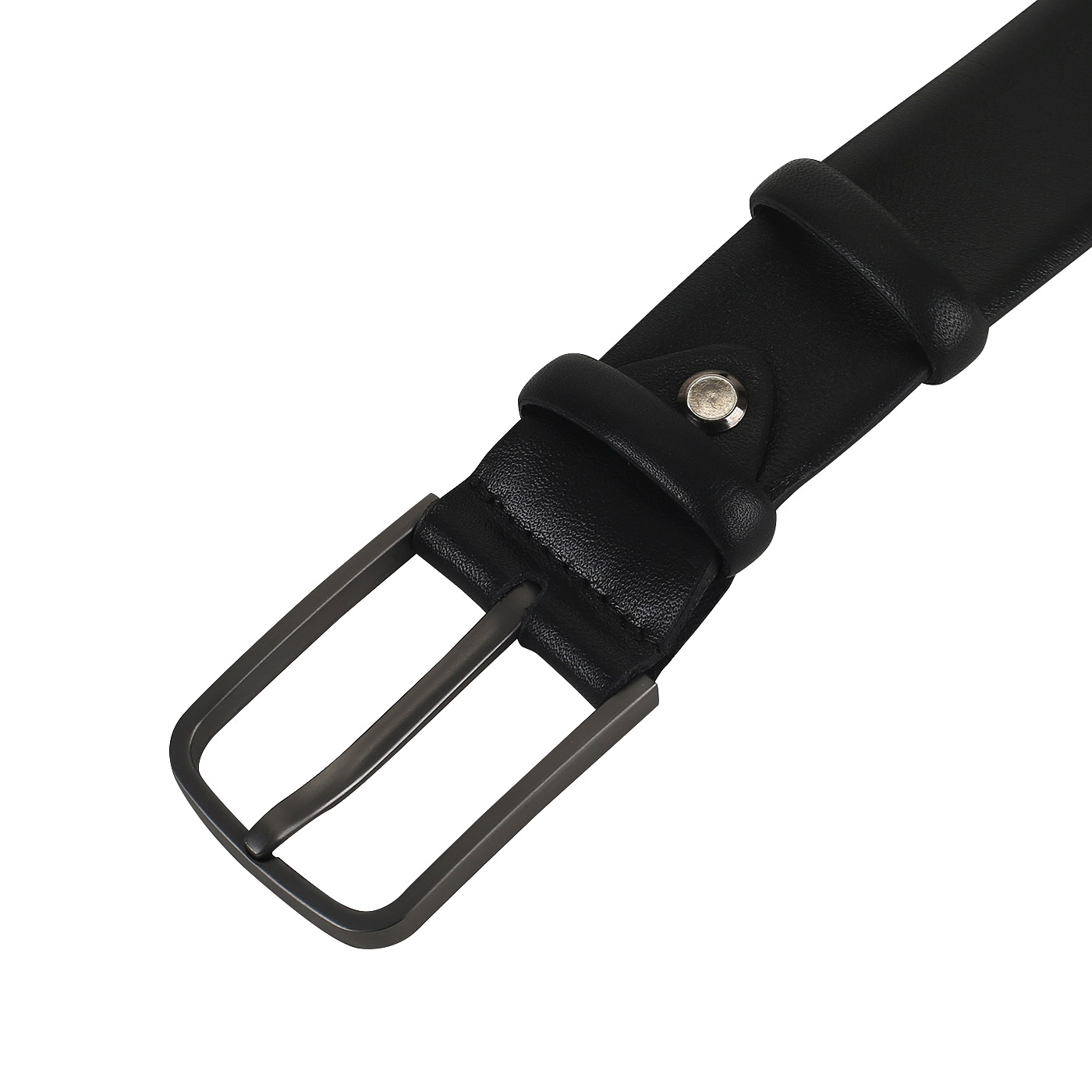 Ремень из гладкой кожи Stevens