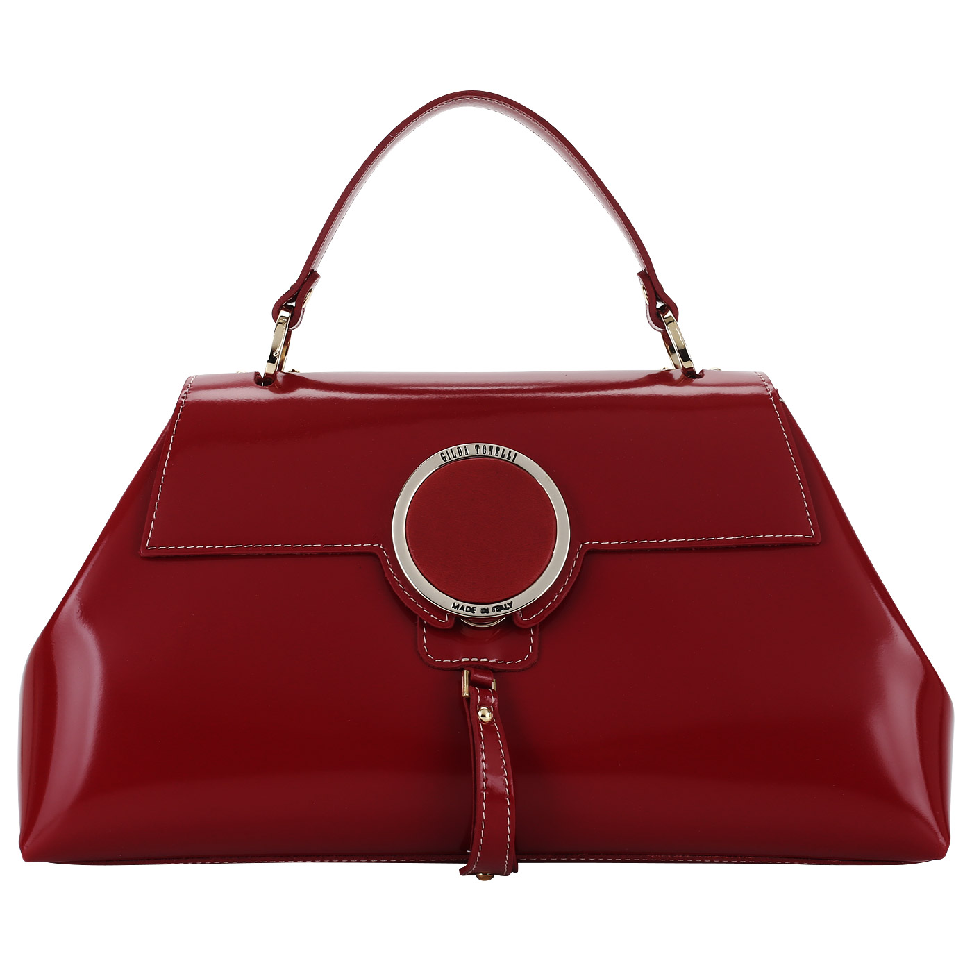 Gilda Tonelli Сумка из глянцевой кожи