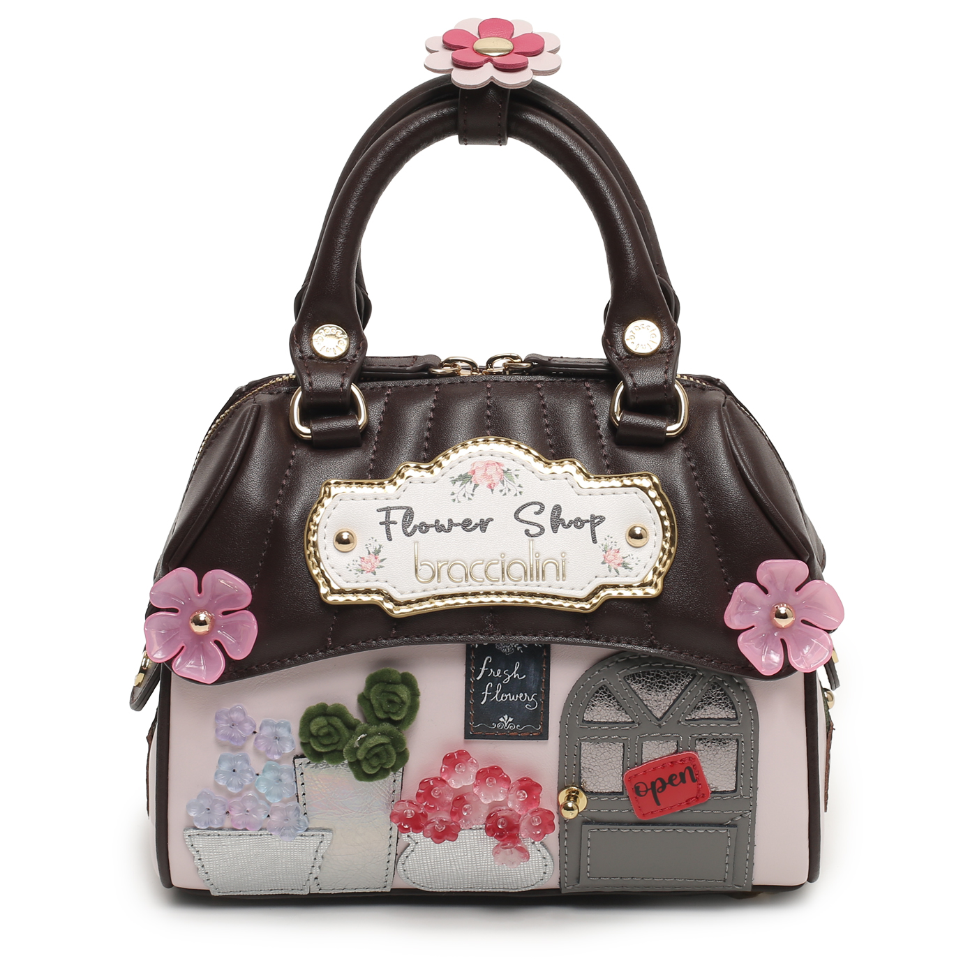 Braccialini Кожаная сумка