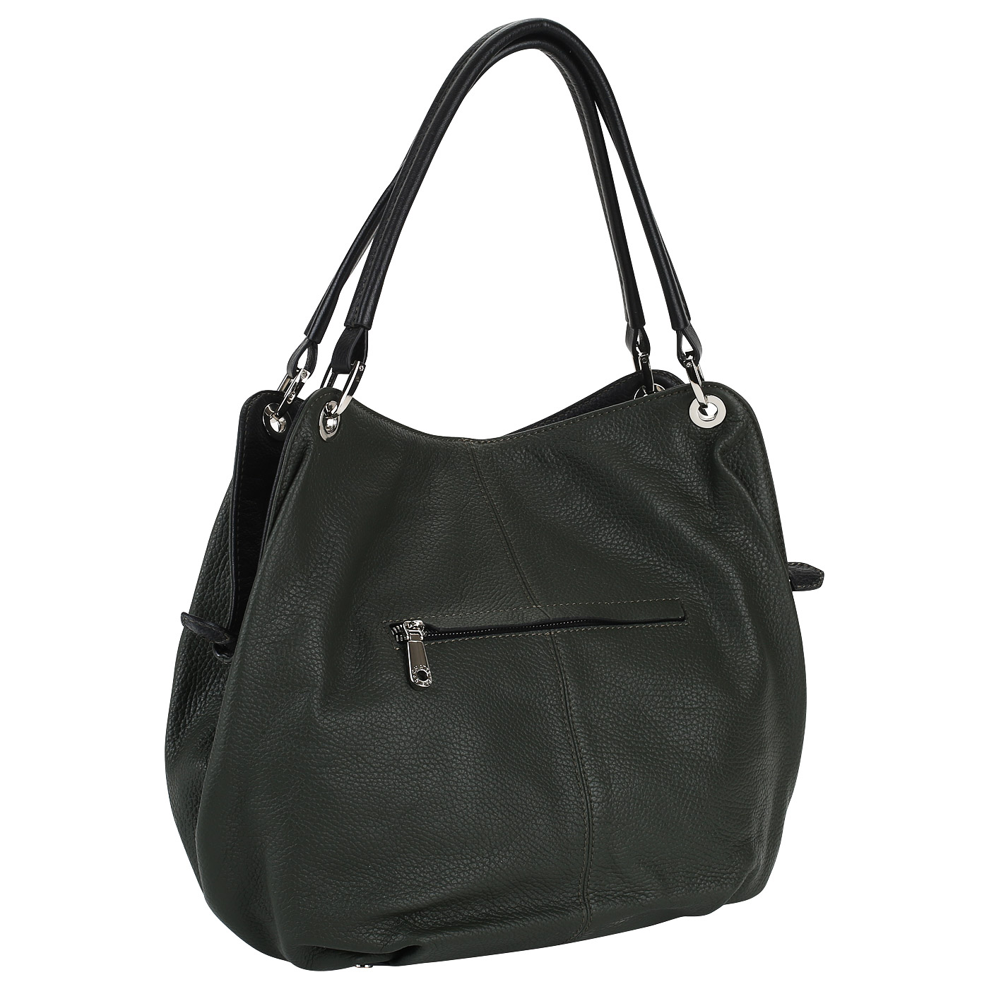 Мягкая кожаная сумка Chatte Lille