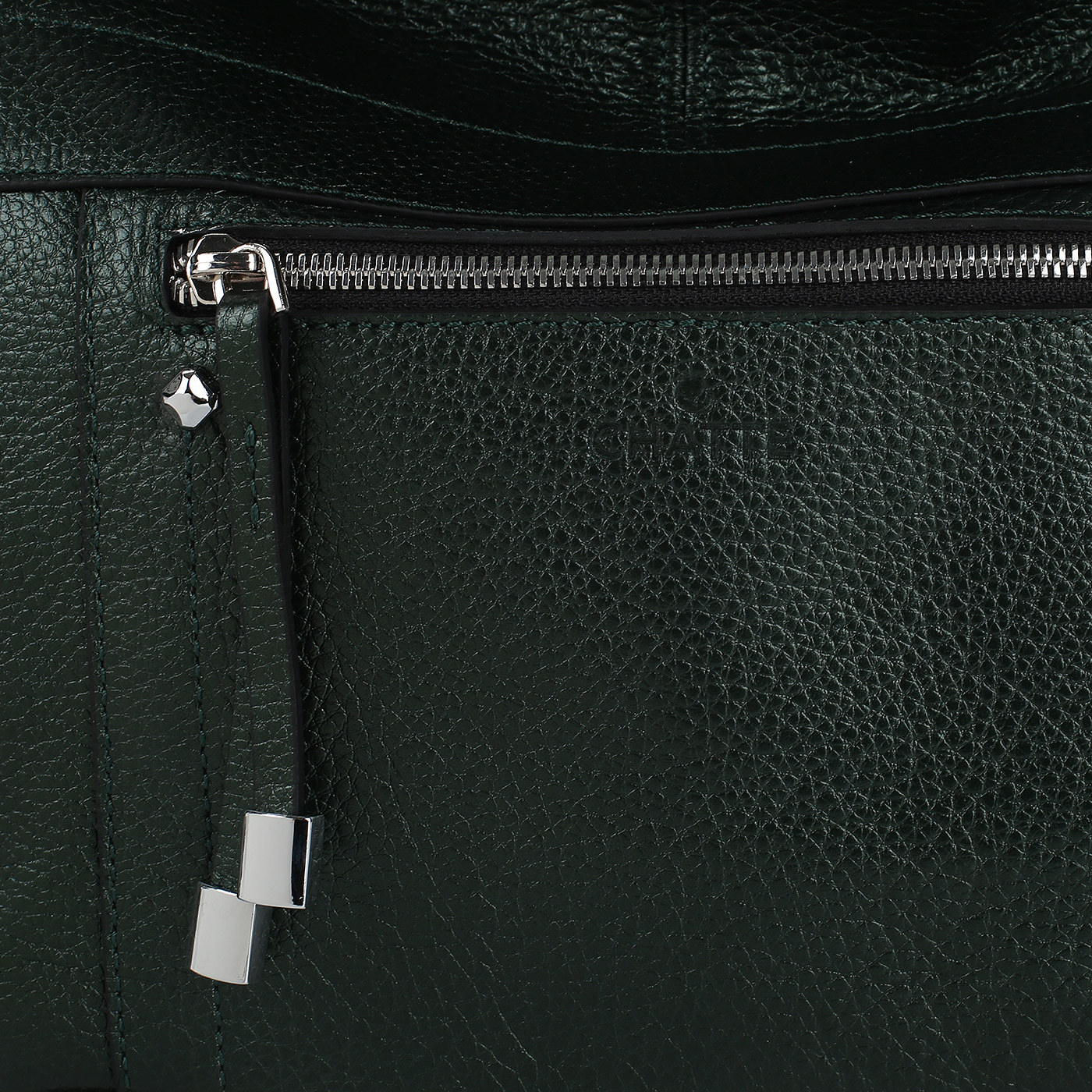 Сумка из металлизированной кожи Chatte 