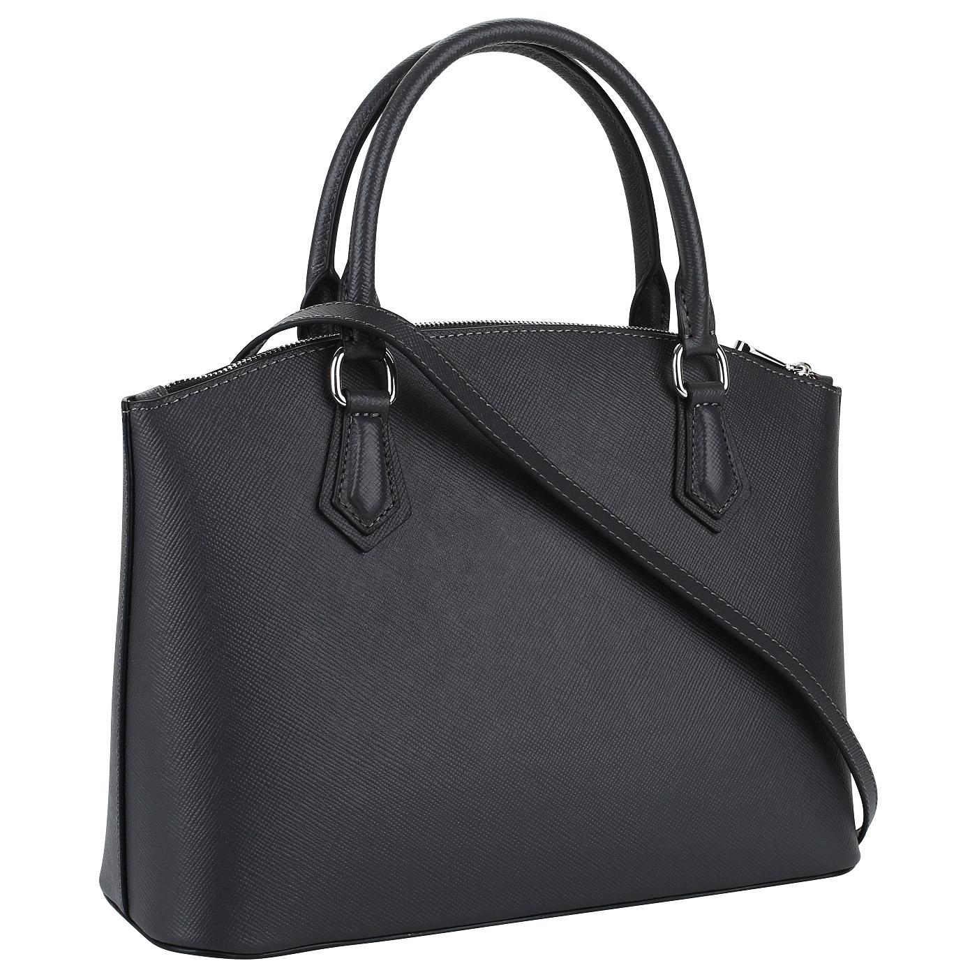 Сафьяновая сумка на молнии Chatte 