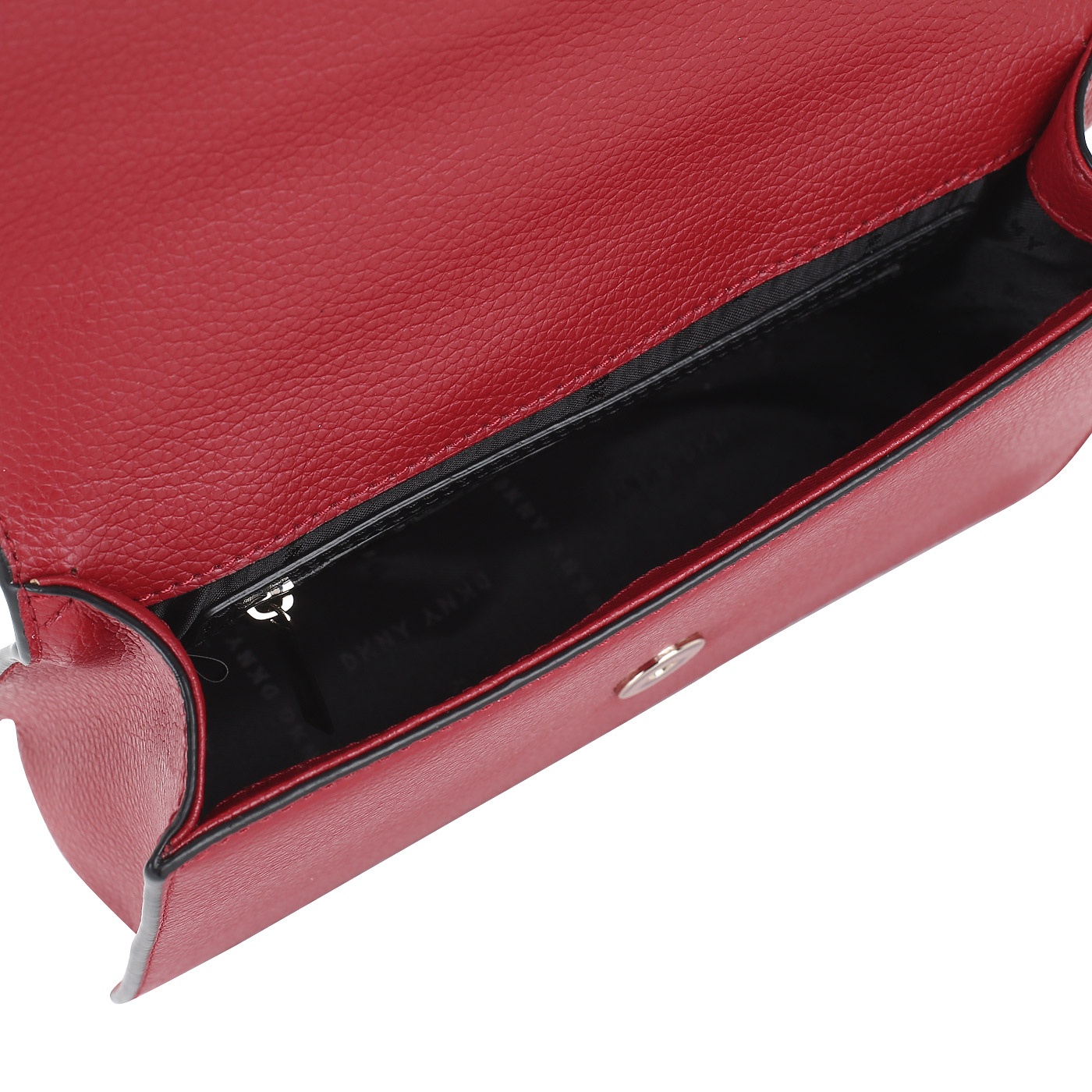 Сумочка из красной кожи DKNY Elissa