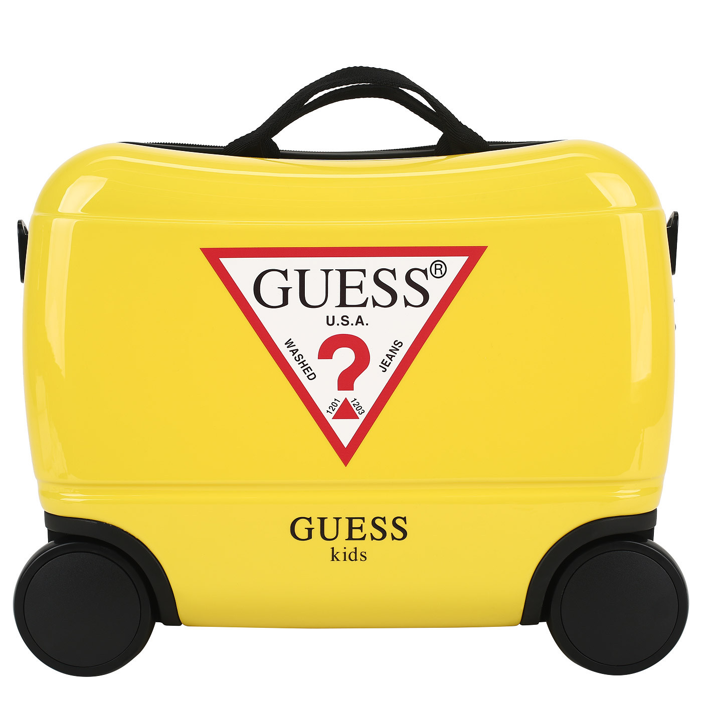 Детский чемодан-тележка Guess Kids