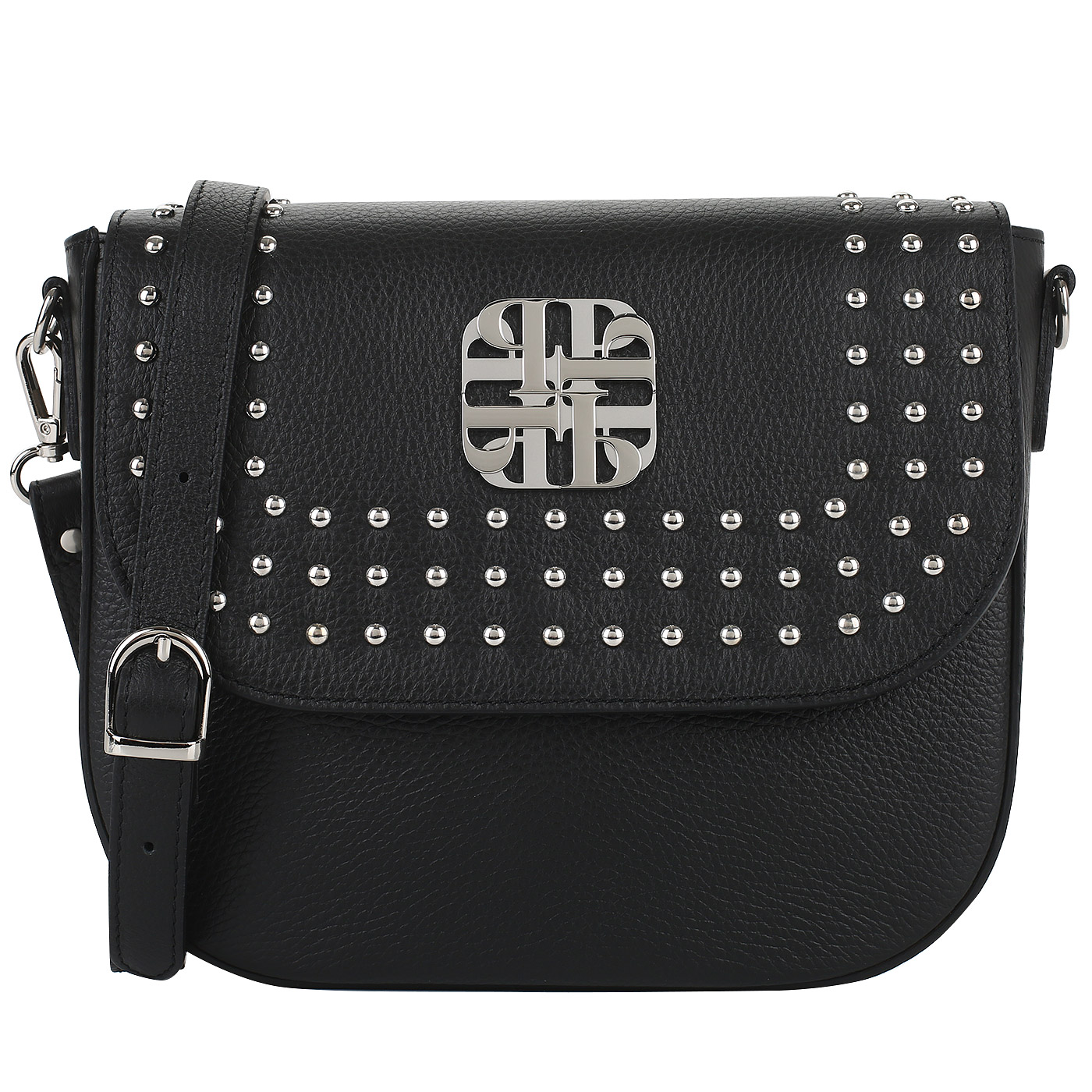 Piumelli Кожаная сумка с клепками