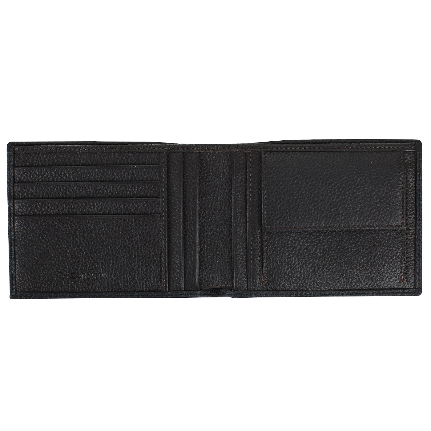 Складной кошелек из зернистой кожи Neri Karra 