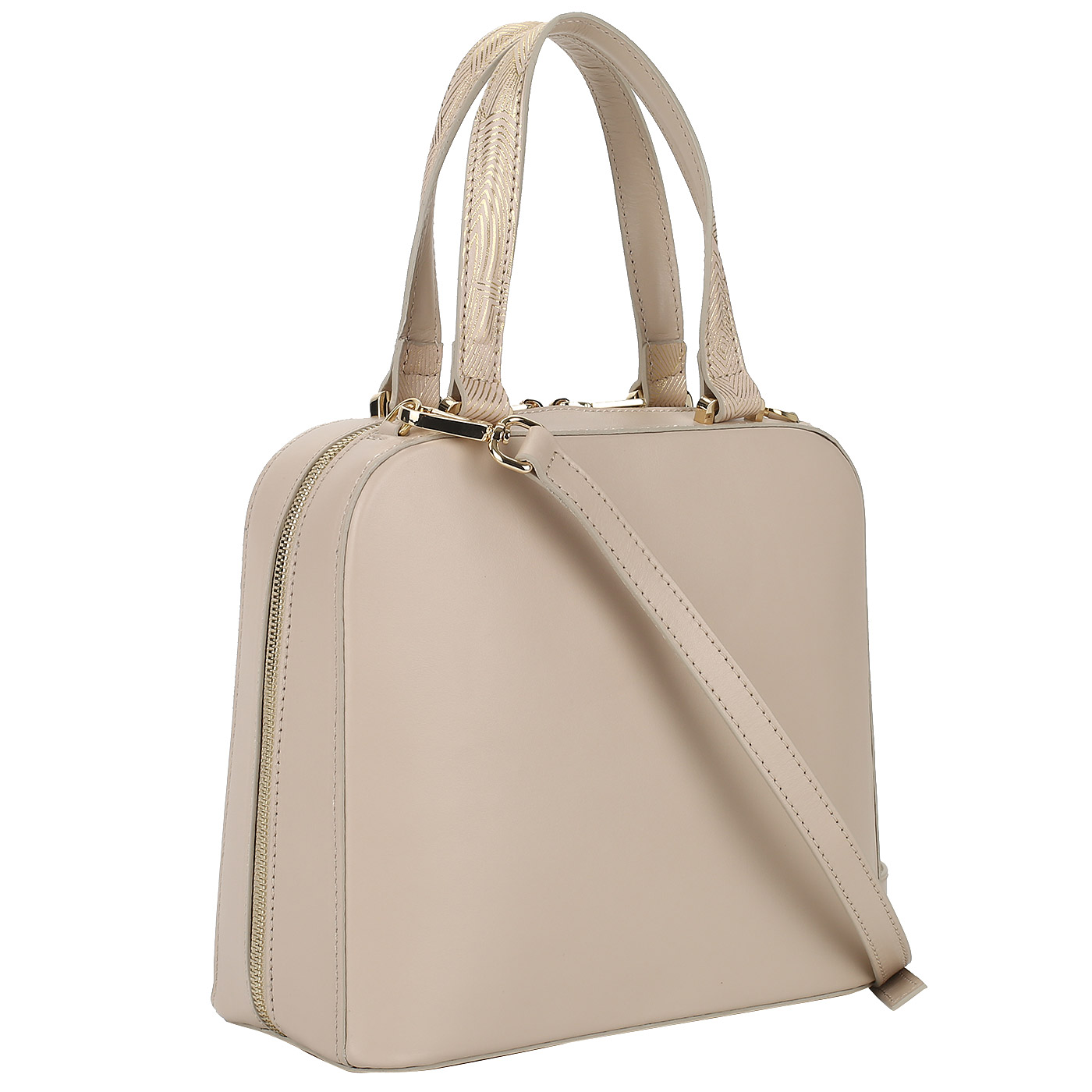 Кожаная сумка на молнии Gilda Tonelli Jolie Optical